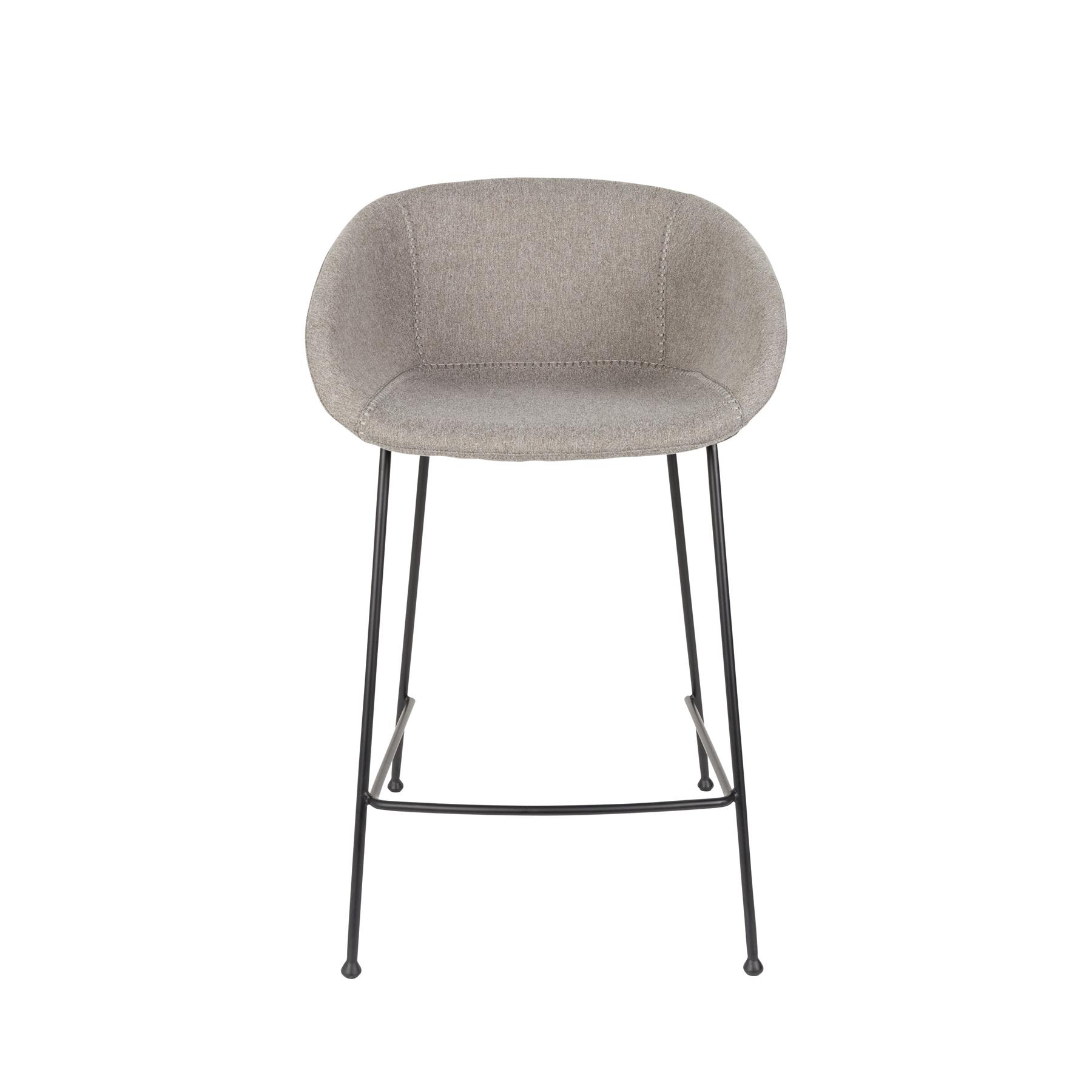 Zuiver Feston Barkruk 65 cm Grijs - Set van 2