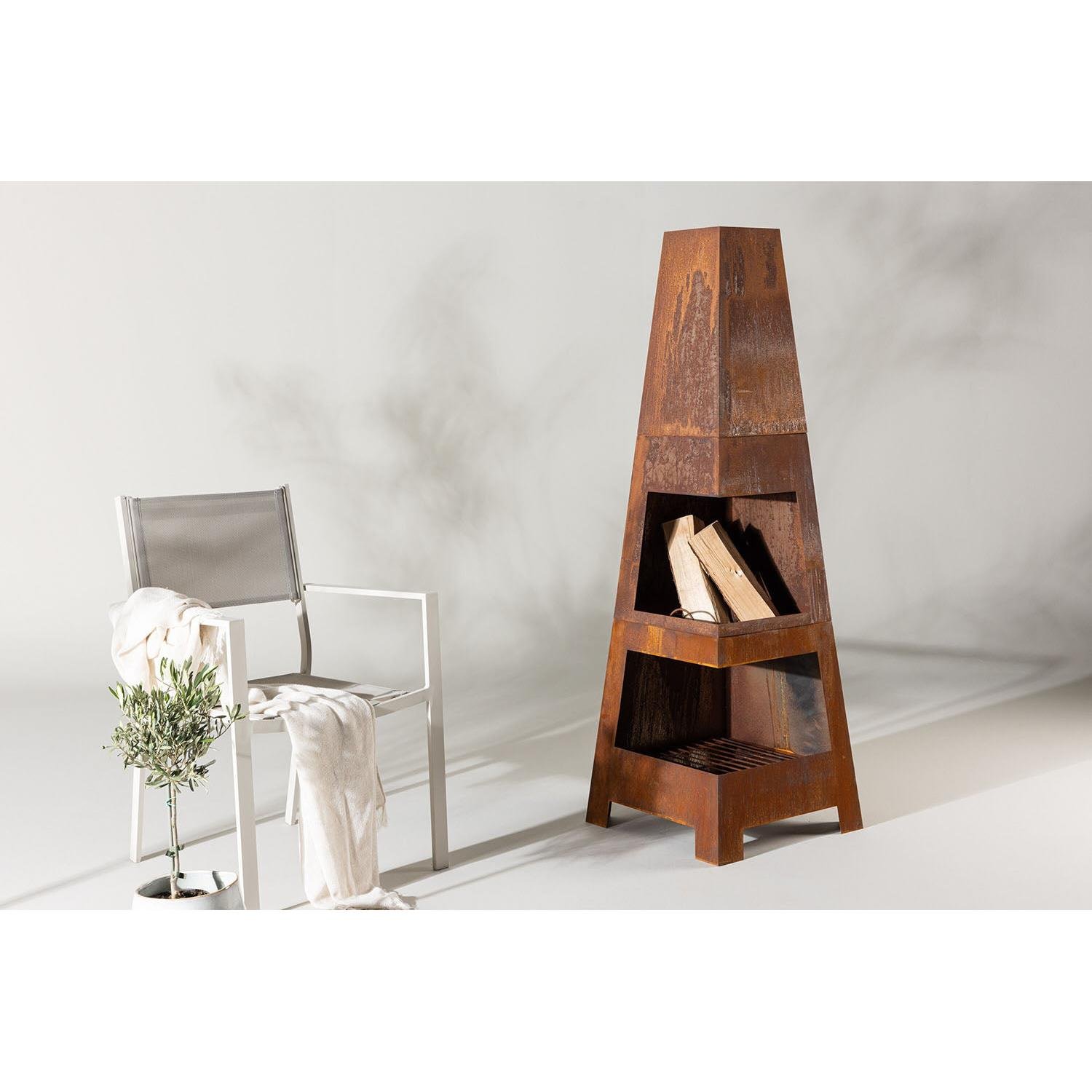 Rebellenclub Julep Tuinhaard - 50 x 50cm - Roest
