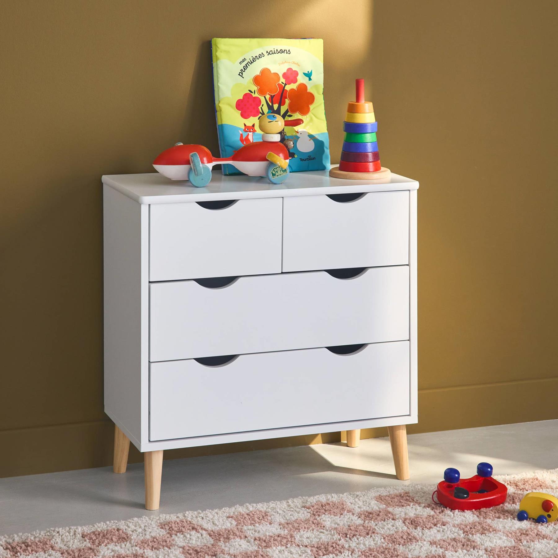 sweeek - Kinderladekast, 4 laden