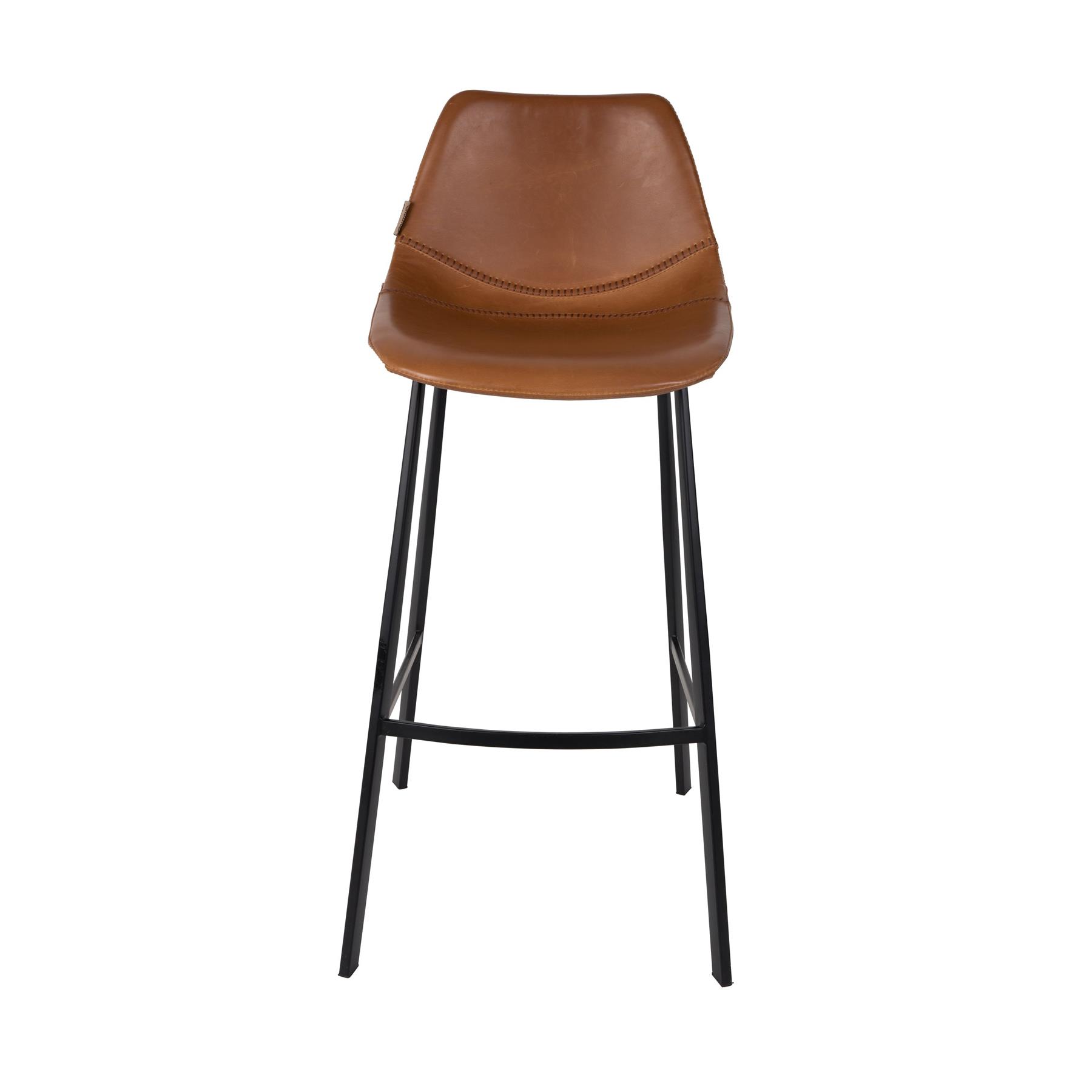 Dutchbone Franky Barkruk Bruin 80 cm - Set van 2