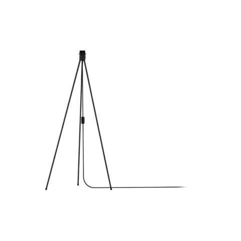Umage Silvia Medium vloerlamp white - met tripod zwart - Ø 50 cm