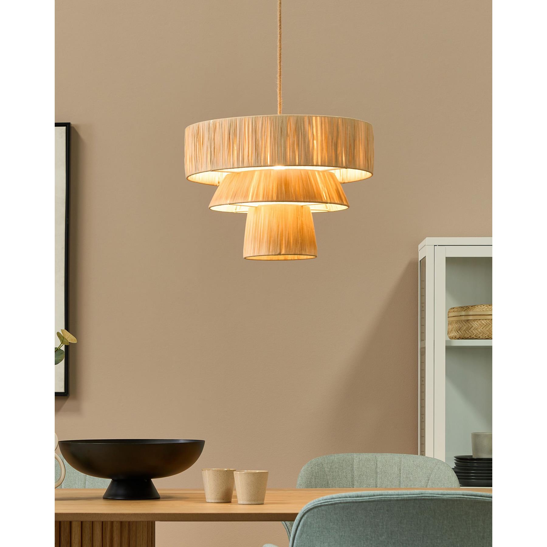 Beliani - CHAMBO - Hanglamp - Naturel - Papier