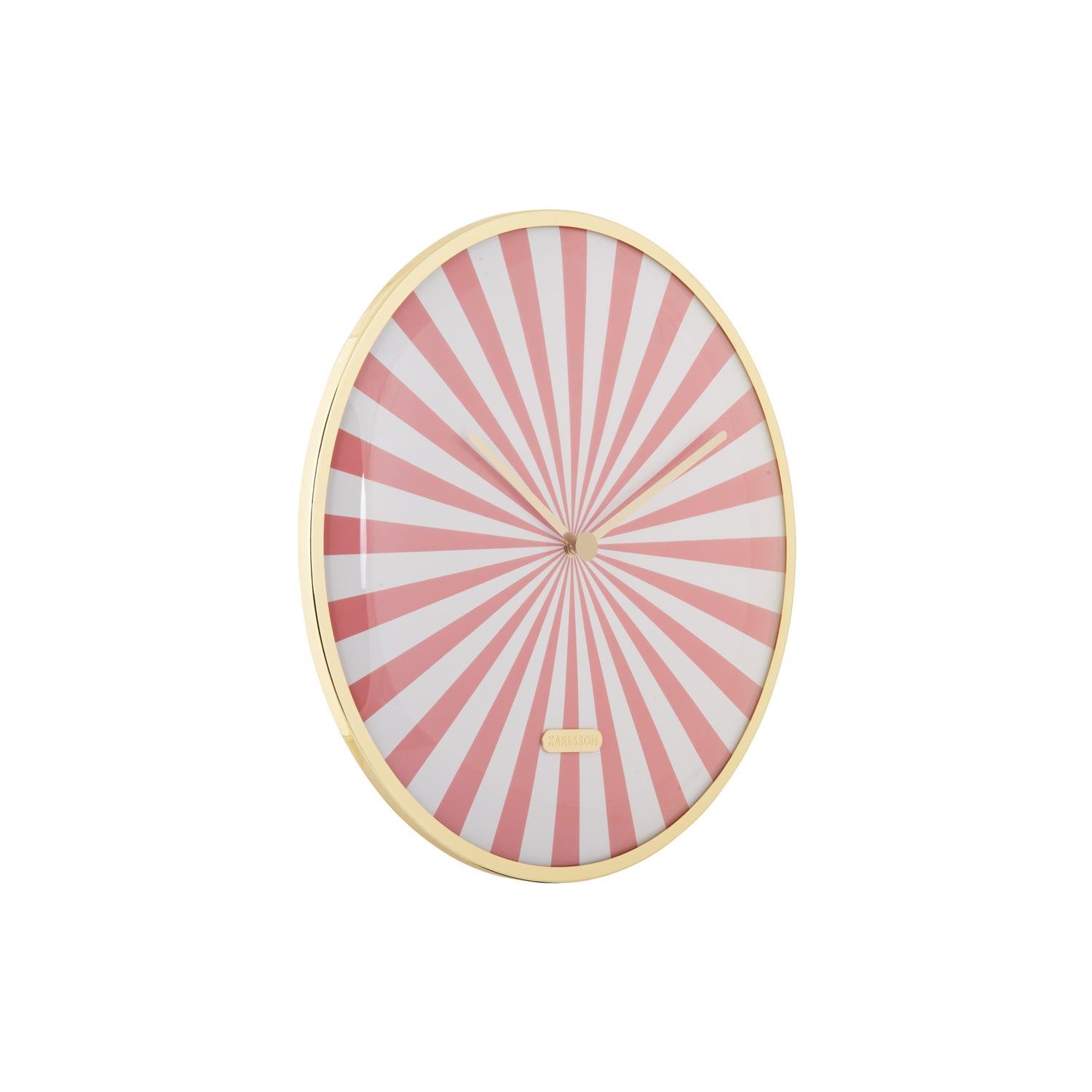 Karlsson - Wall Clock Candy Swirl Dome
