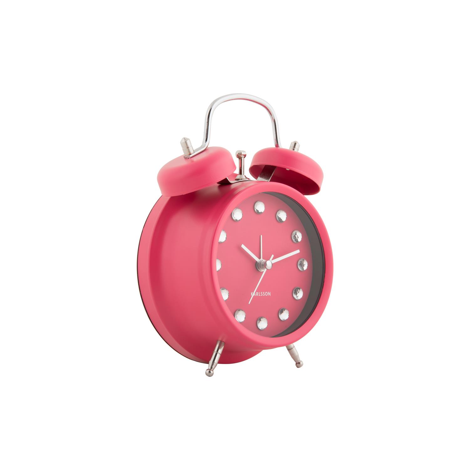 Karlsson Wekker Glam Diamonds - Roze - 11.8x5.7x17cm