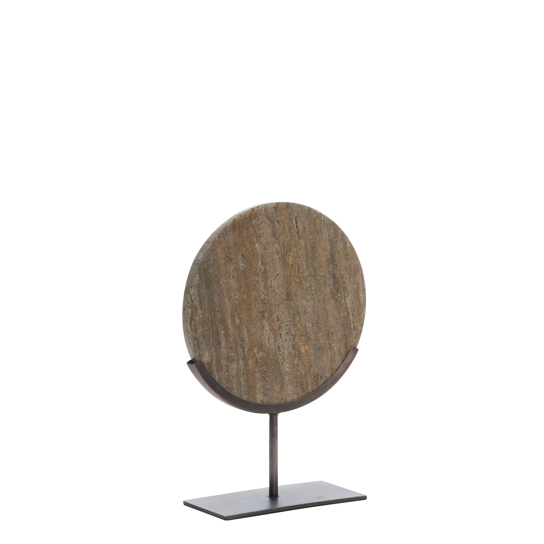 Light & Living - Ornament MORENO - 25.5x10x38.5cm - Bruin