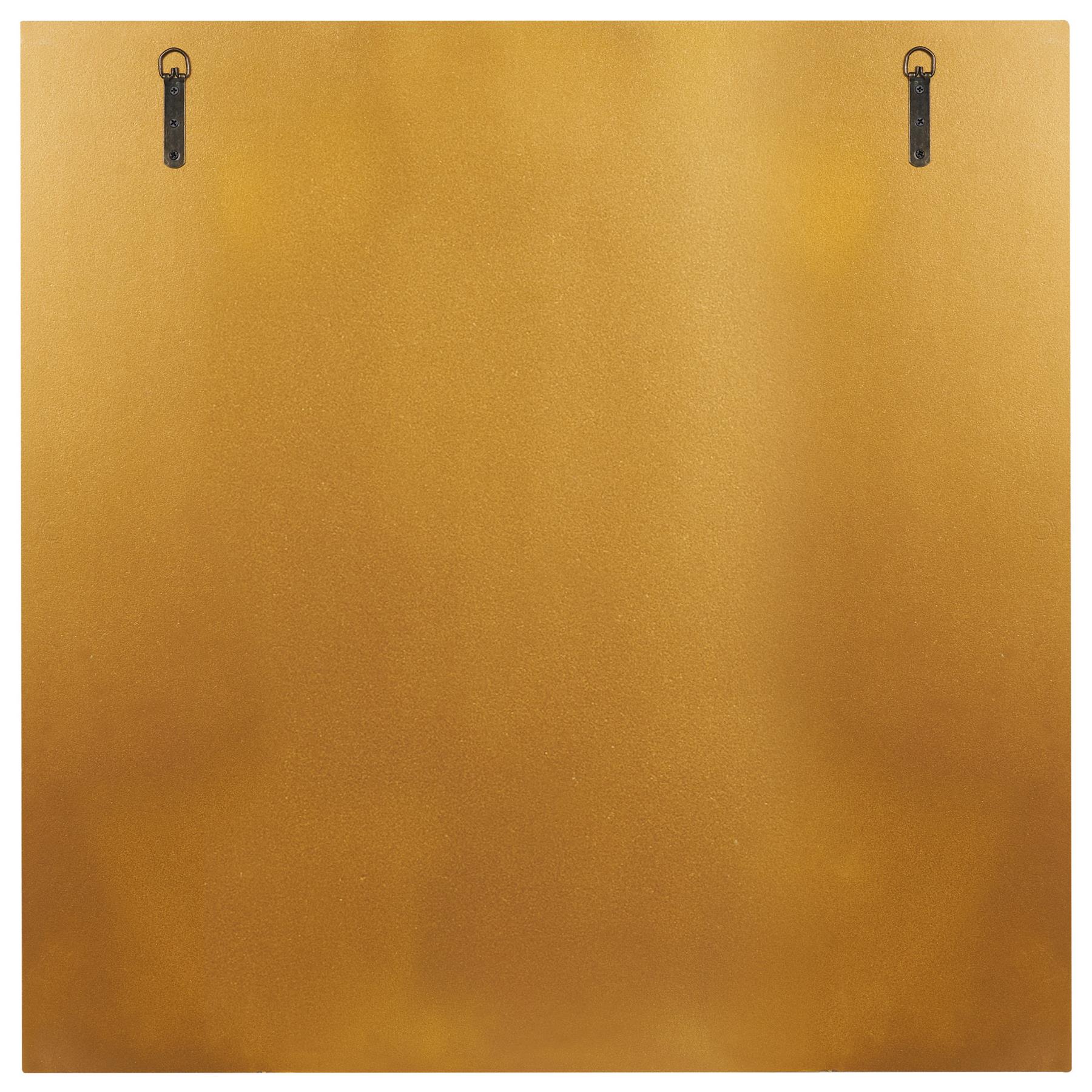 Beliani - POIVRES - Wandspiegel - Goud - 80 x 80 cm - Glas