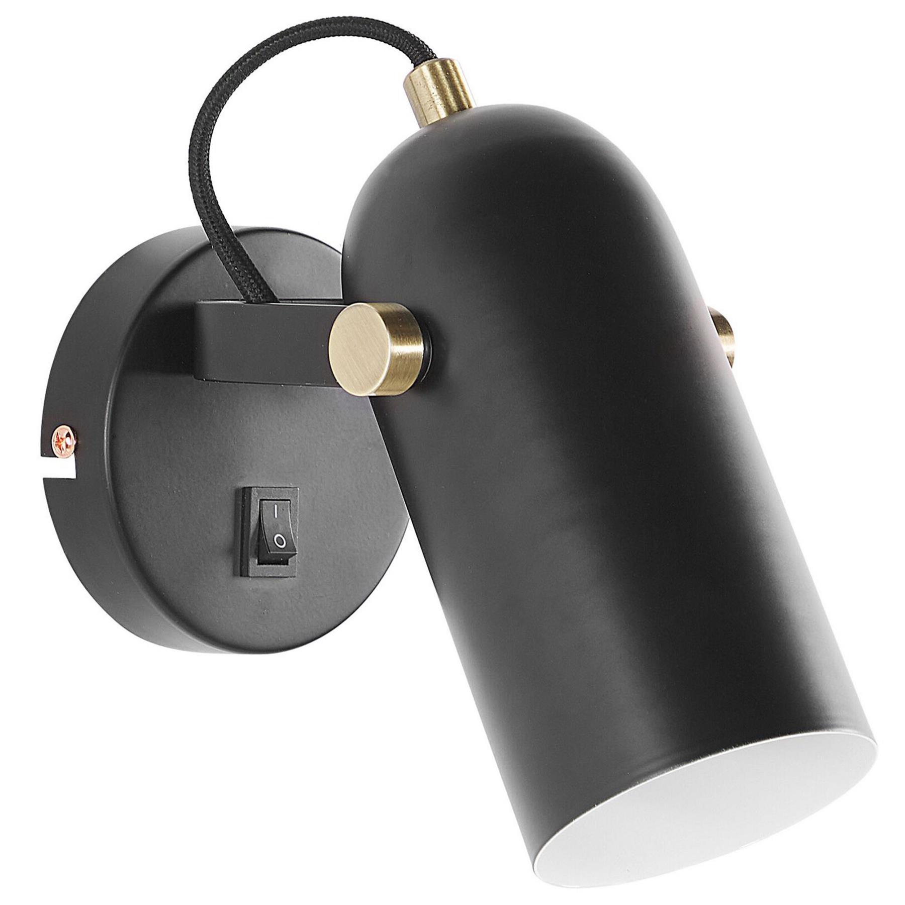 Beliani - TYRIA S - Wandlamp - Zwart - Metaal