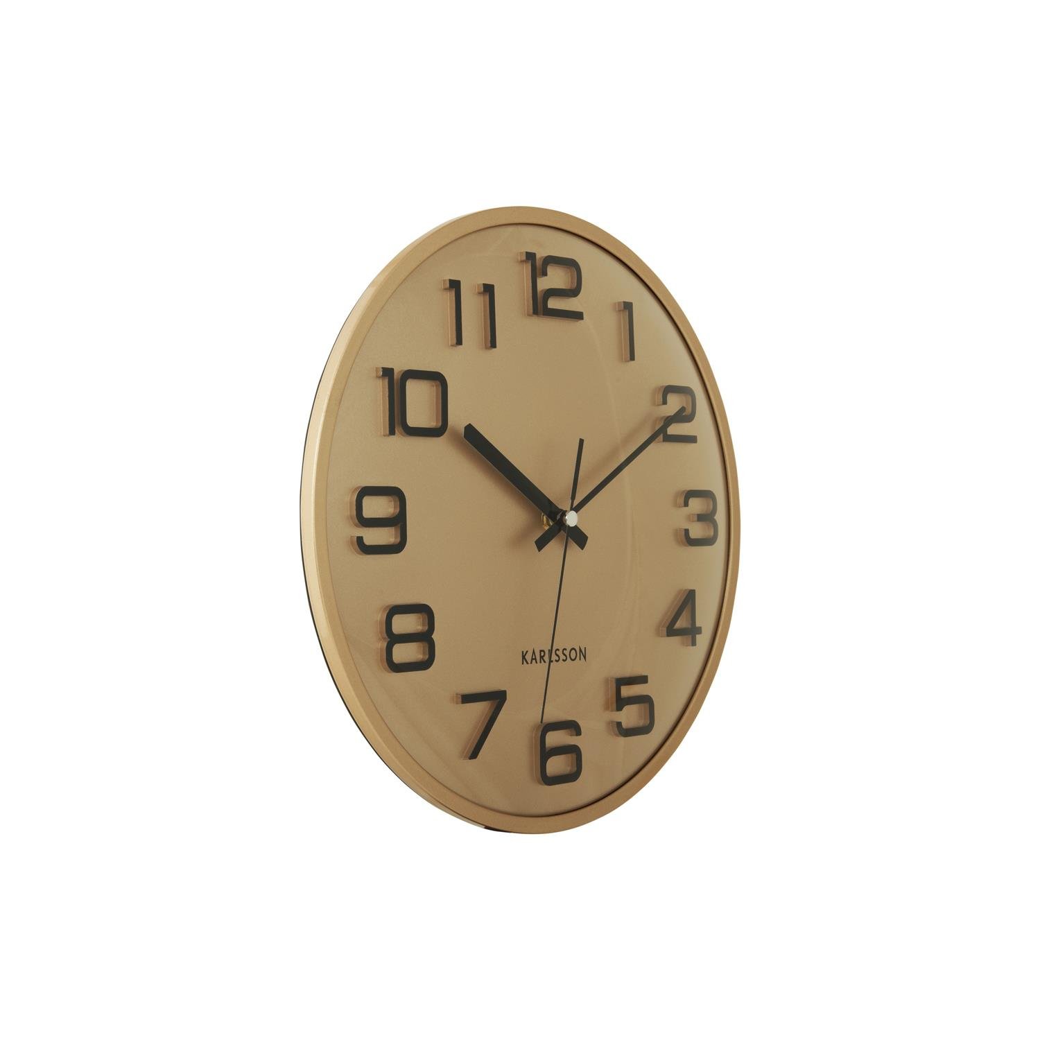 Karlsson - Wall Clock 3D Numbers