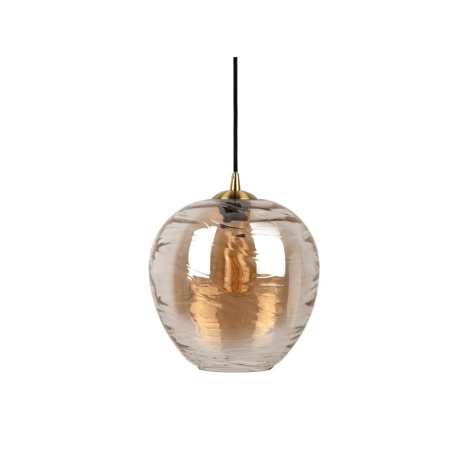 LEITMOTIV Hanglamp Glamour Globe handgemaakt