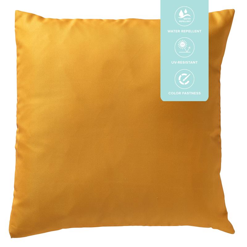 Sun Outdoor Kussenhoes - 45x45 cm, geel