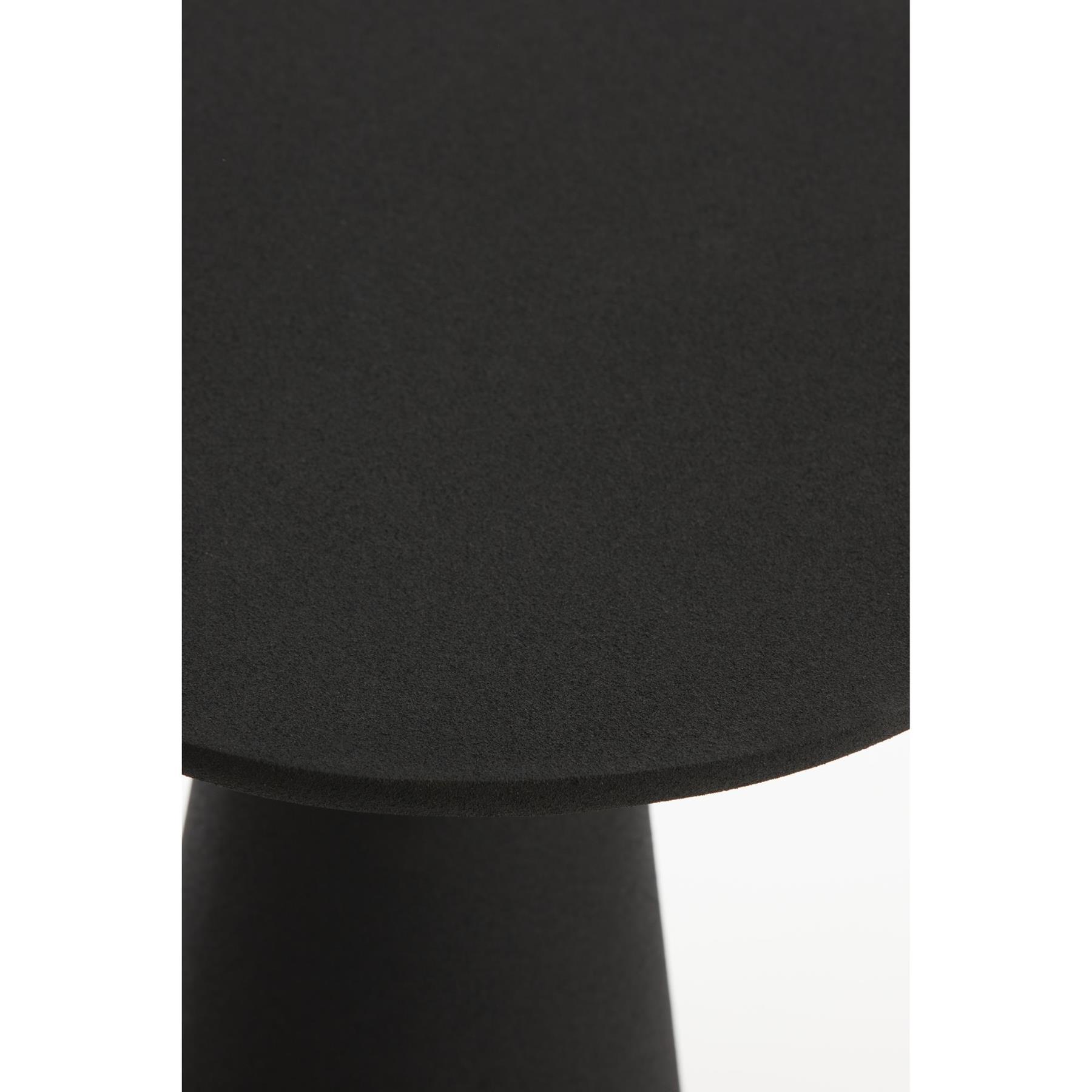 Light & Living Light&living Bijzettafel 45x45x59 cm ABALA mat zwart