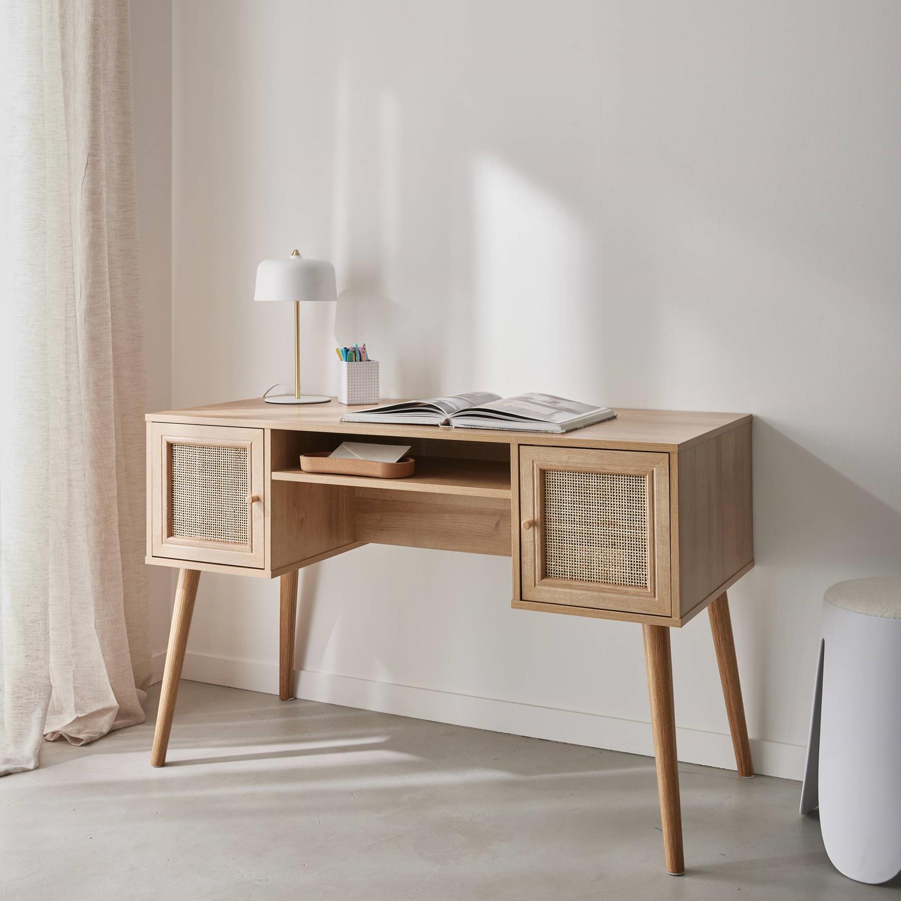 sweeek - Bureau, B 120 x D 55 x H 76,5cm