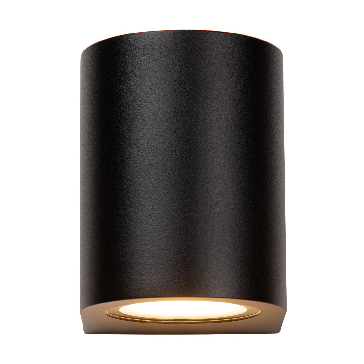 Wandlamp Erynn - Zwart - 10cm Hoog - Waterbestendig - Buitenlamp