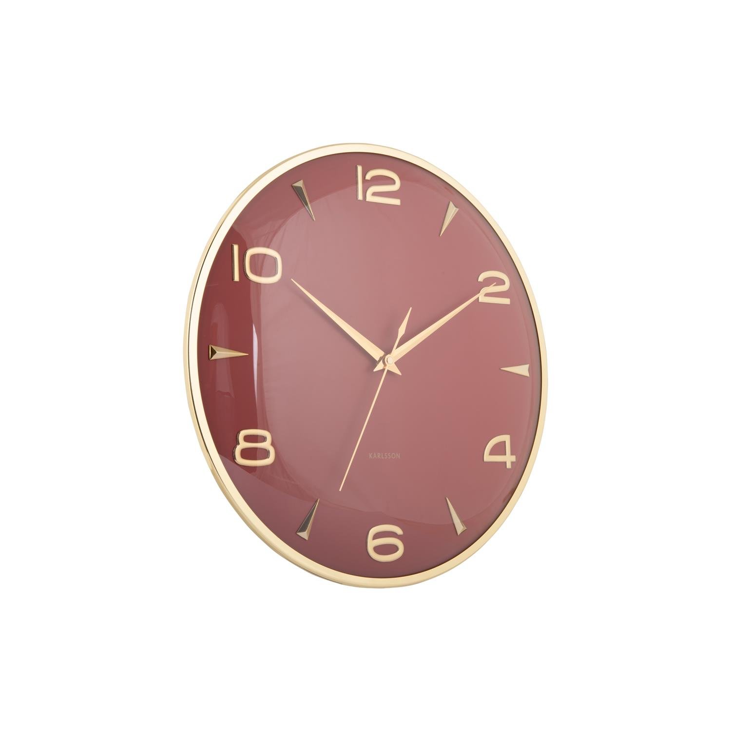 Karlsson - Wall Clock Sienna Glow