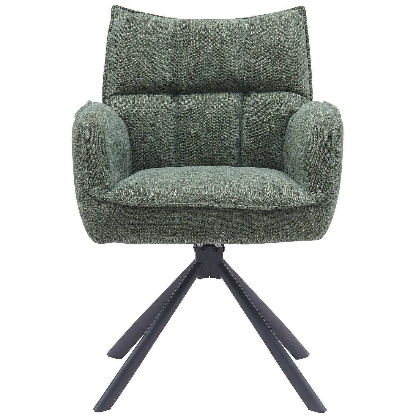 Hygge Interiors Select Marilla Draaistoel Bosgroen set van 2