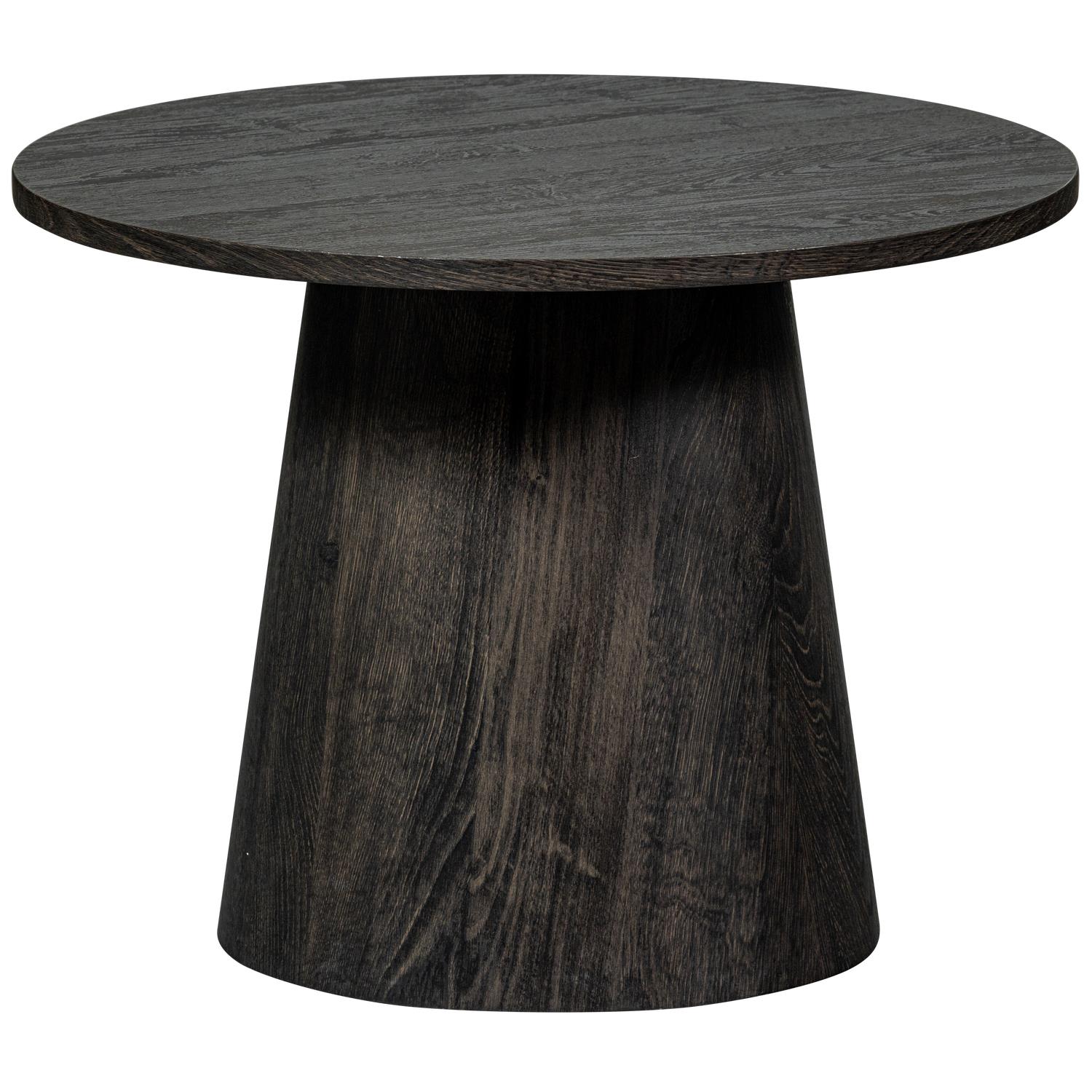 WOOOD Maan Salontafel - MDF - Donkerbruin - 45x60x60