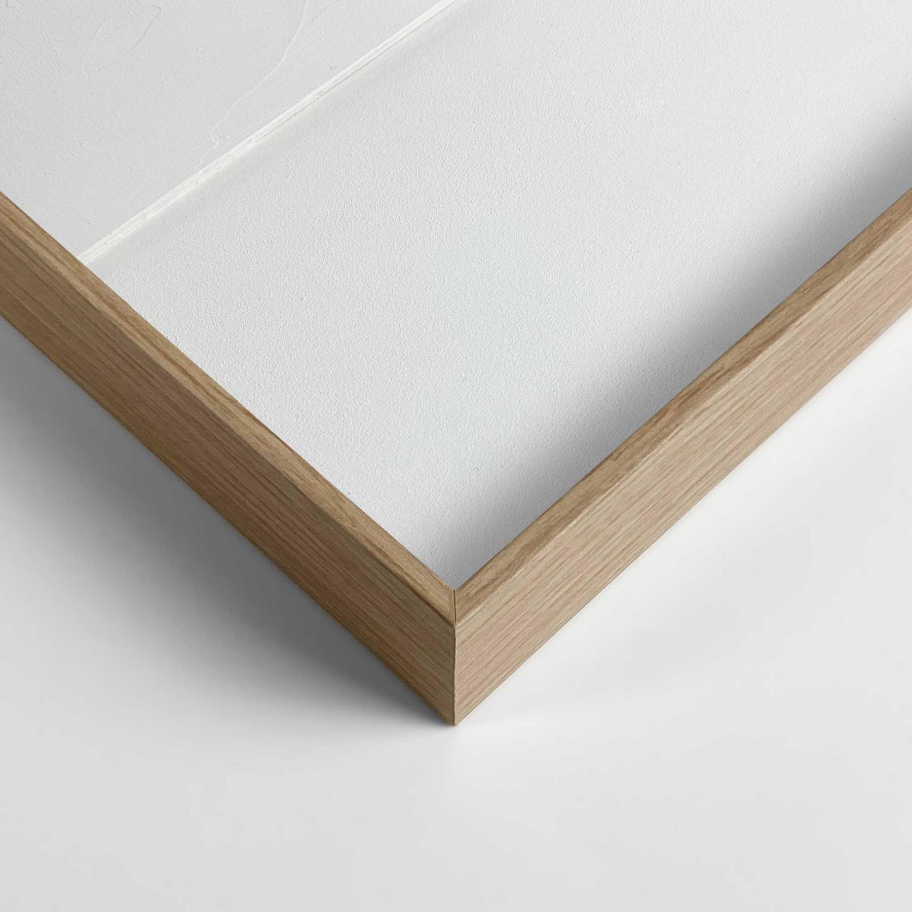 Reinders - Mercure White - Relief Art Schilderij 70x100cm Hout