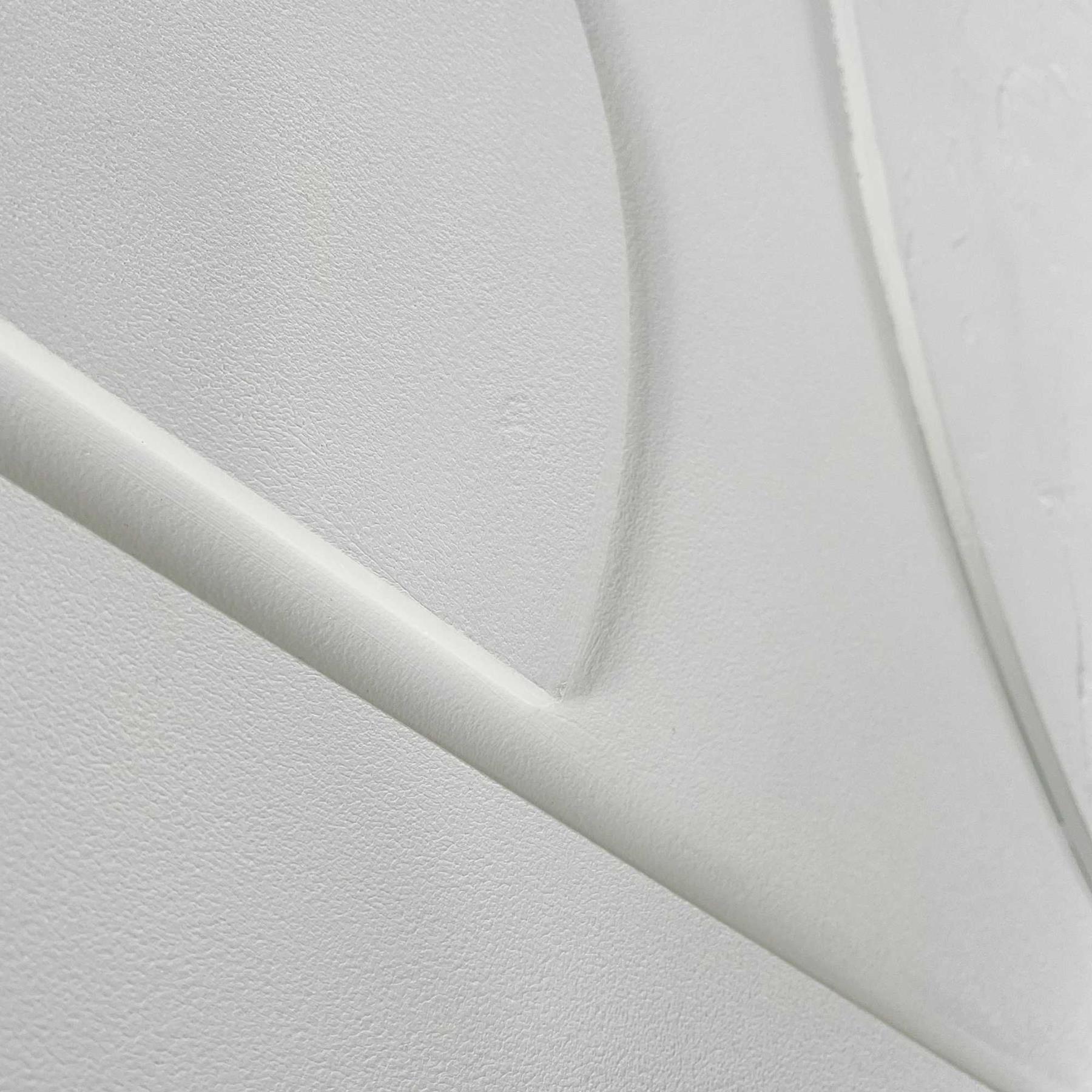 Reinders - Saturn White - Relief Art Schilderij 70x100cm Hout