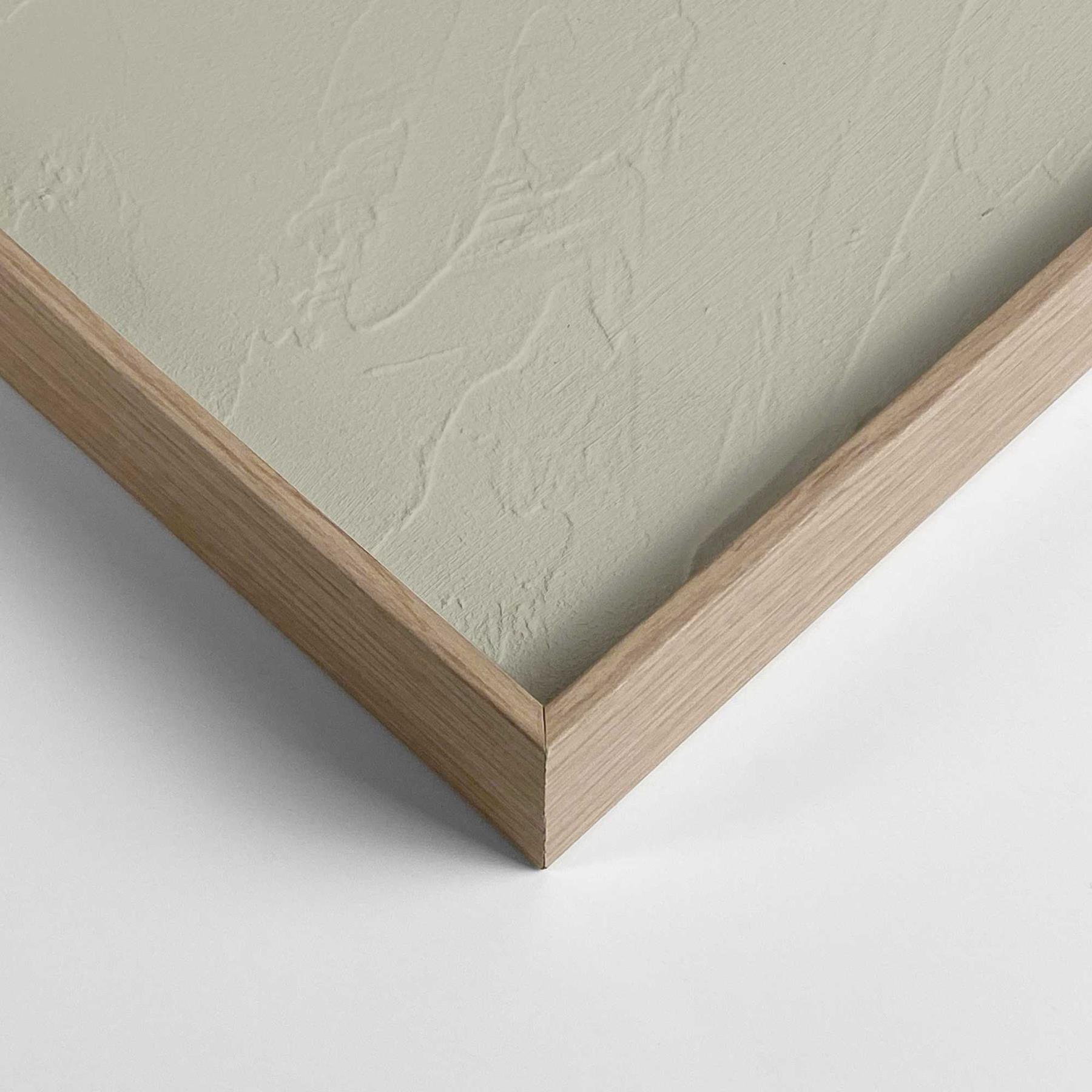 Reinders - Terrace Sage Green - Relief Art Schilderij 70x50cm Hout