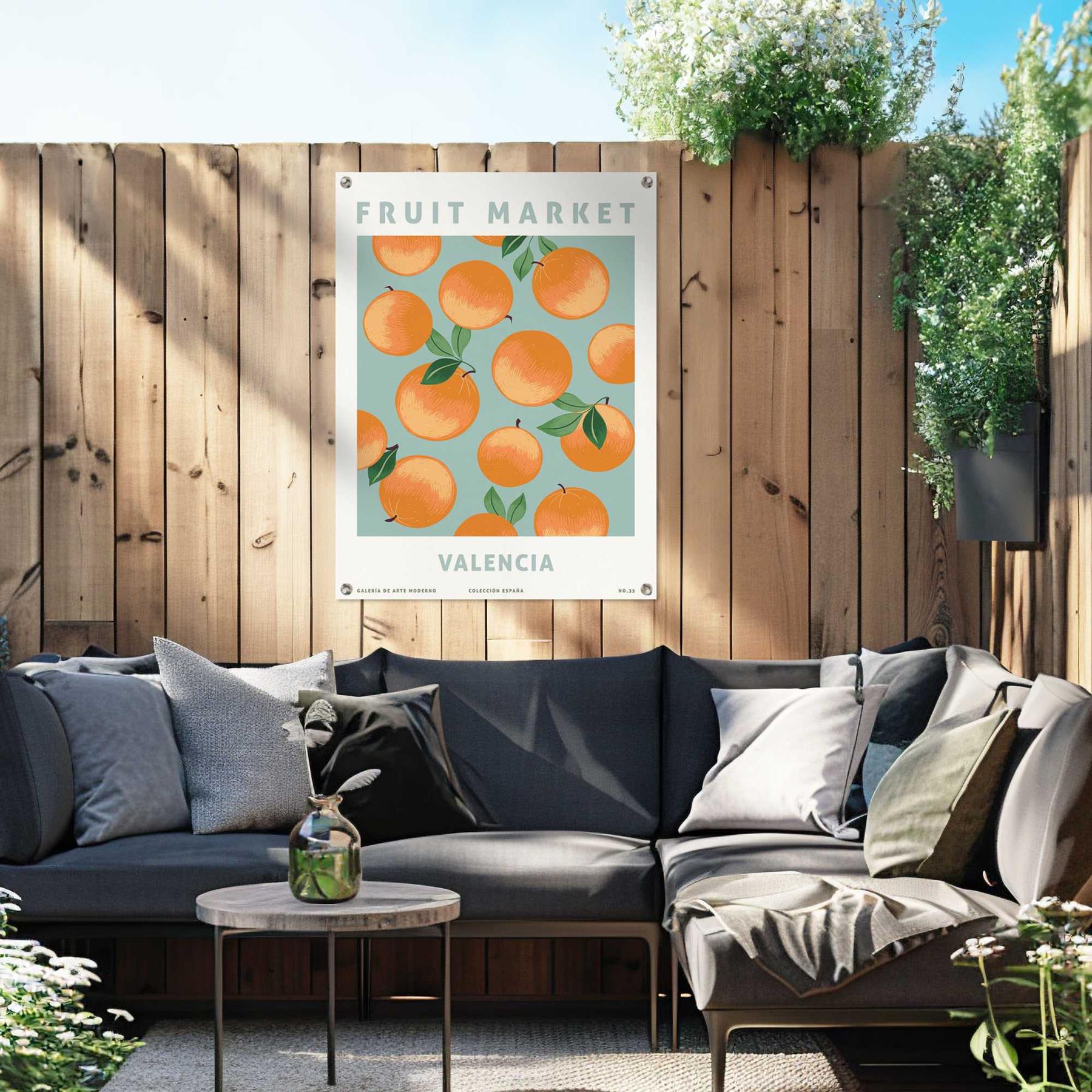 Reinders - Oranges - Tuinposter 80x60cm