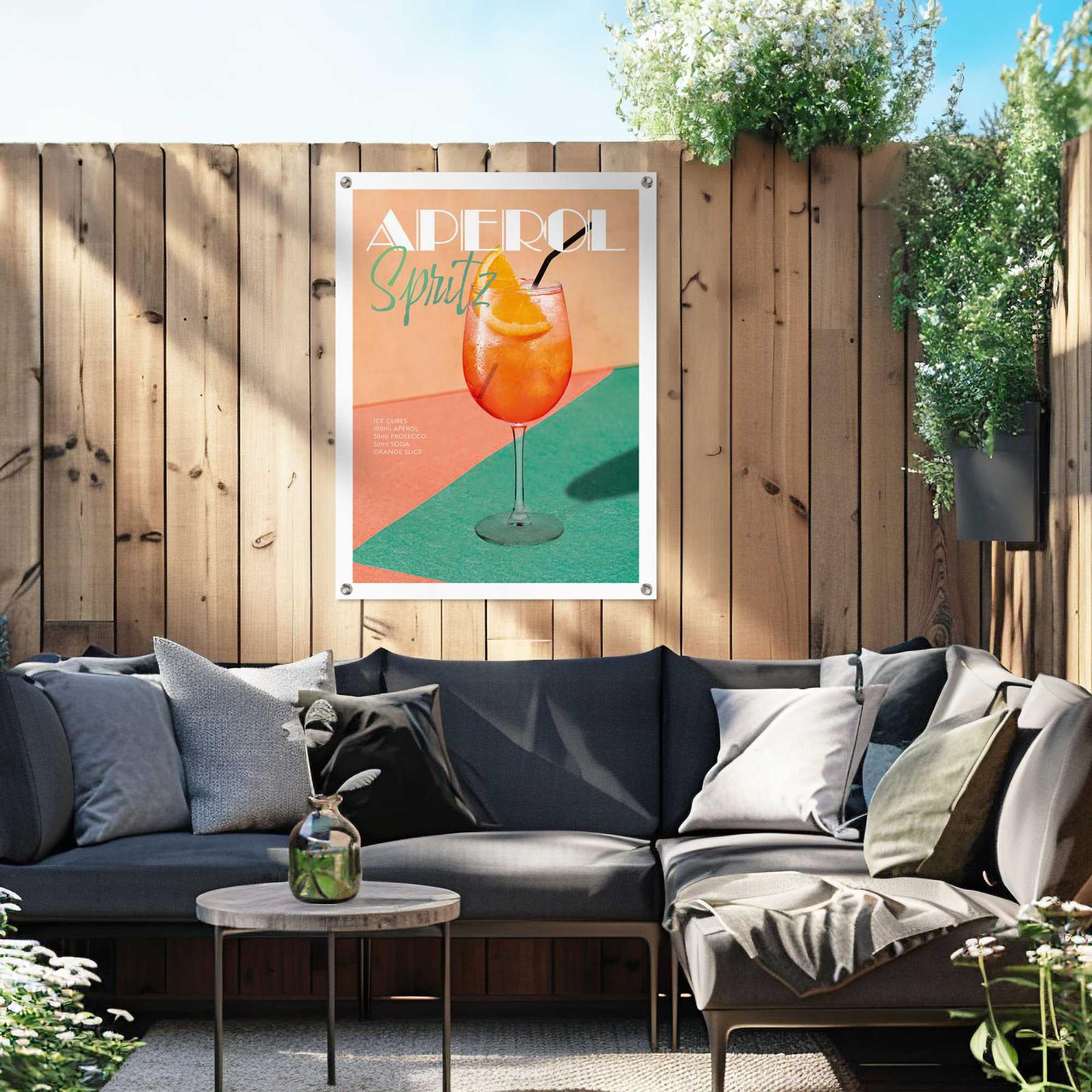 Reinders - Aperol Time - Tuinposter 80x60cm