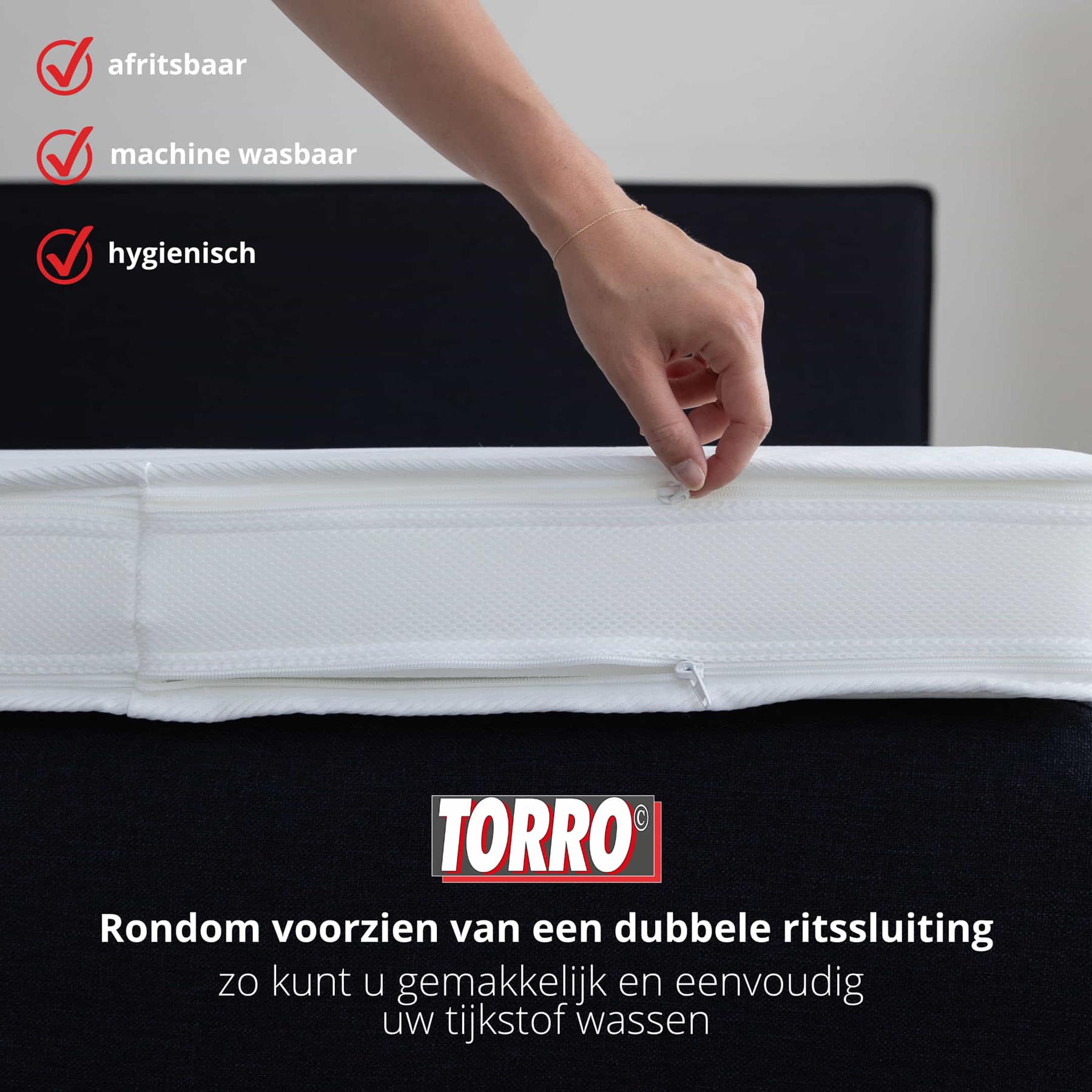 Torro - Extra Stevige Topmatras - 80x210cm