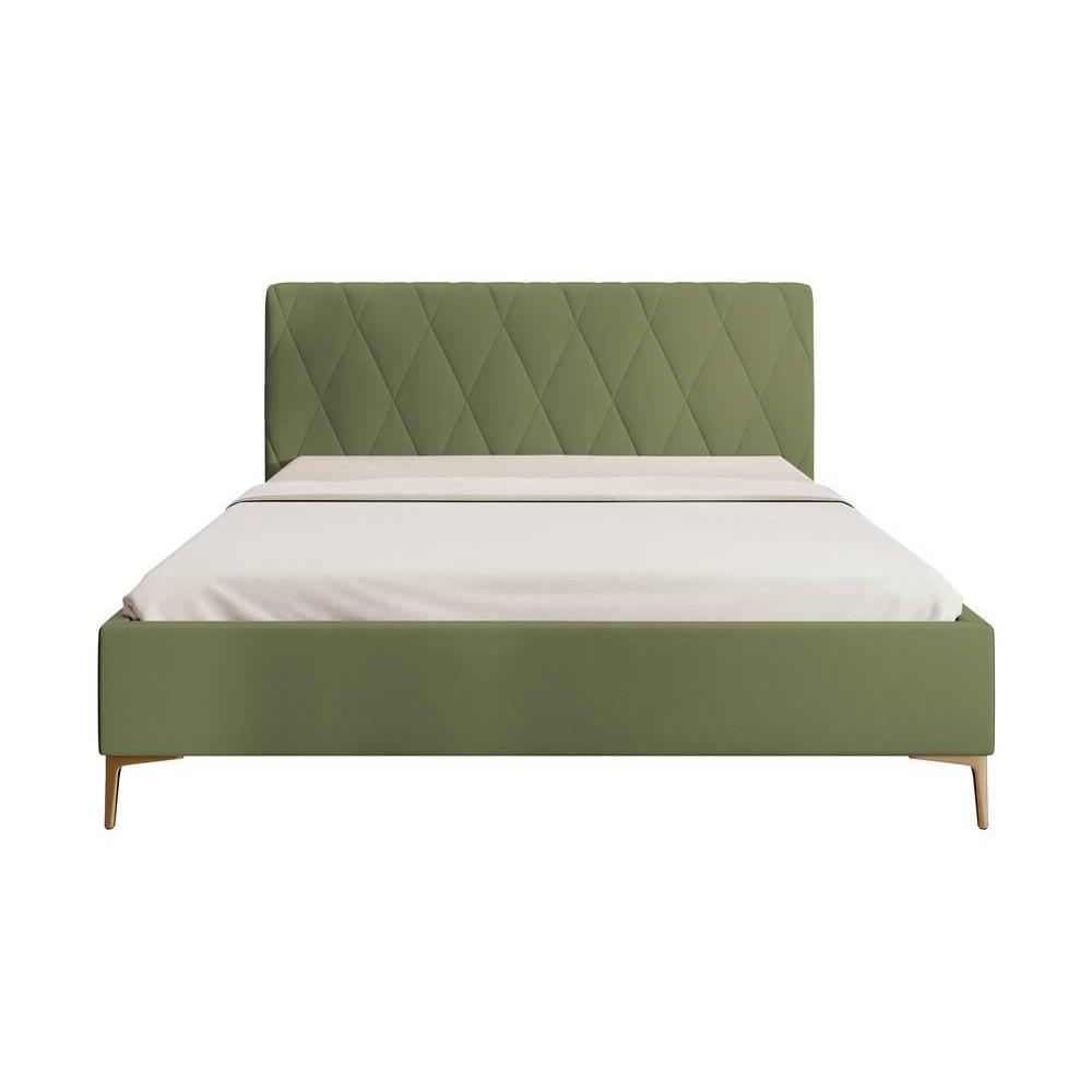 NADUVI Collection Ticaro Bedframe - 180 x 200 - Olifgroen