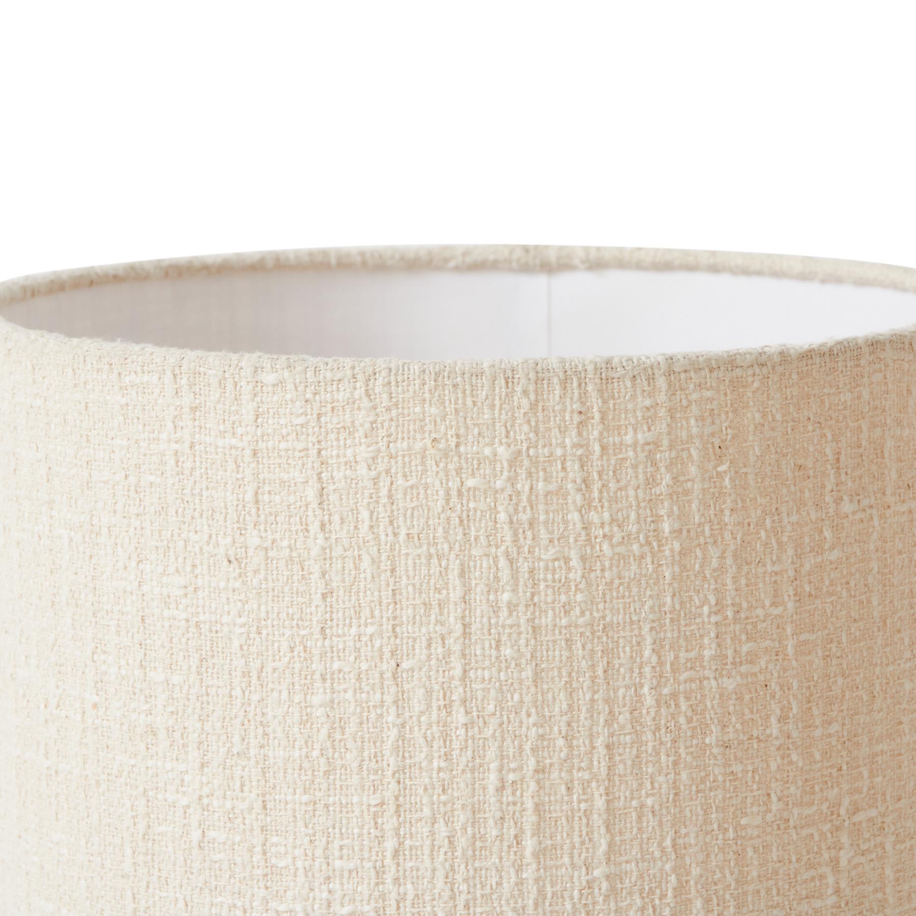 HKliving Bouclé Lampenkap Ø 38 cm - Low -  Naturel