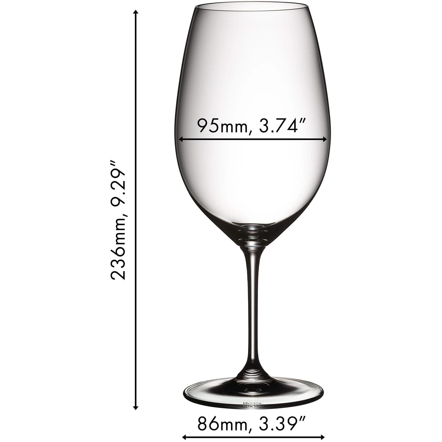 Riedel Rode Wijnglazen Vinum - Syrah | Shiraz - 2 stuks