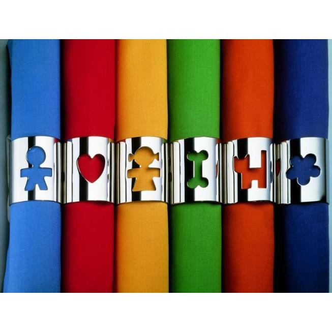 Alessi Servetring Girotondo - Man - AKK10 M - door King-Kong