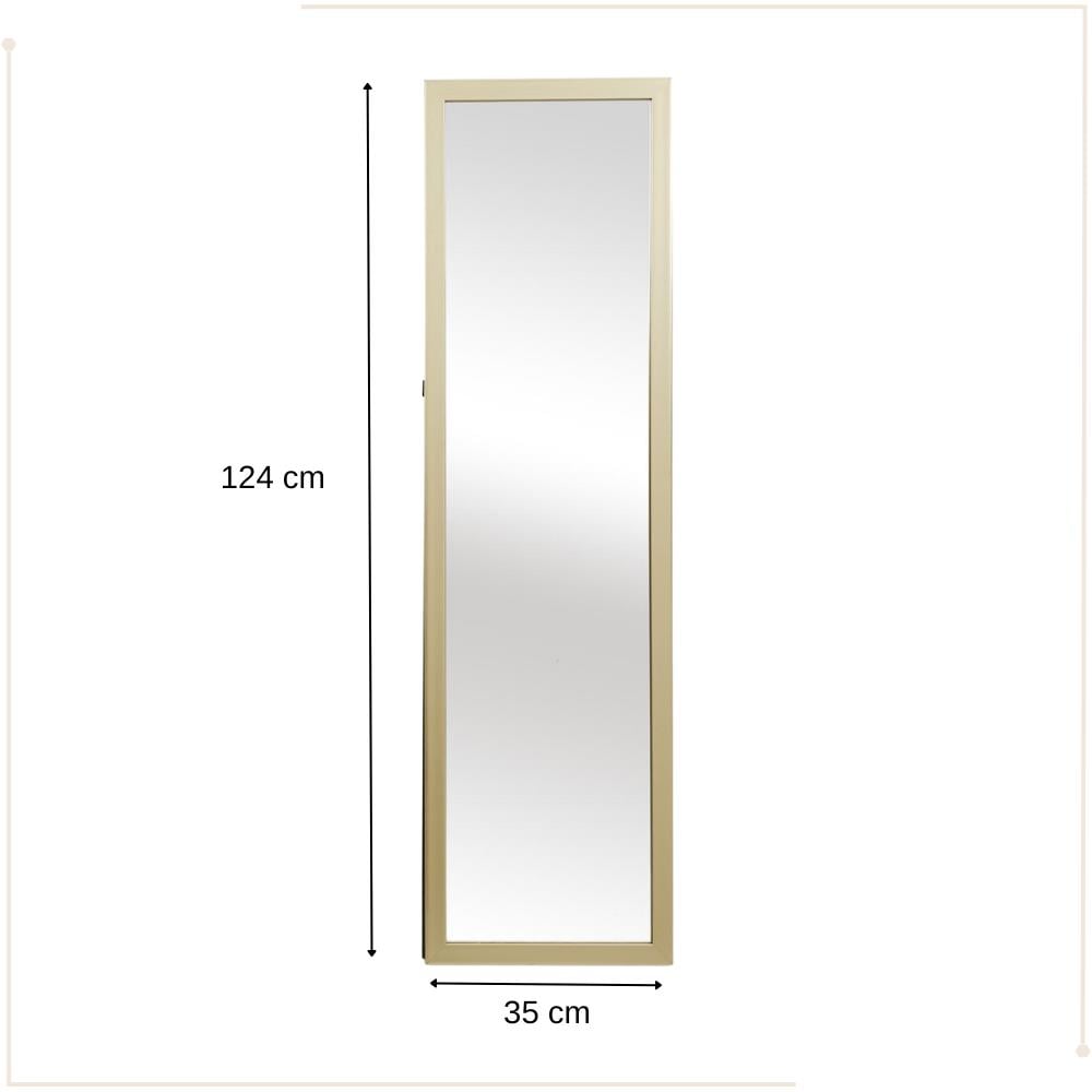 MISOU Passpiegel Goud Staande Spiegel 36x124cm
