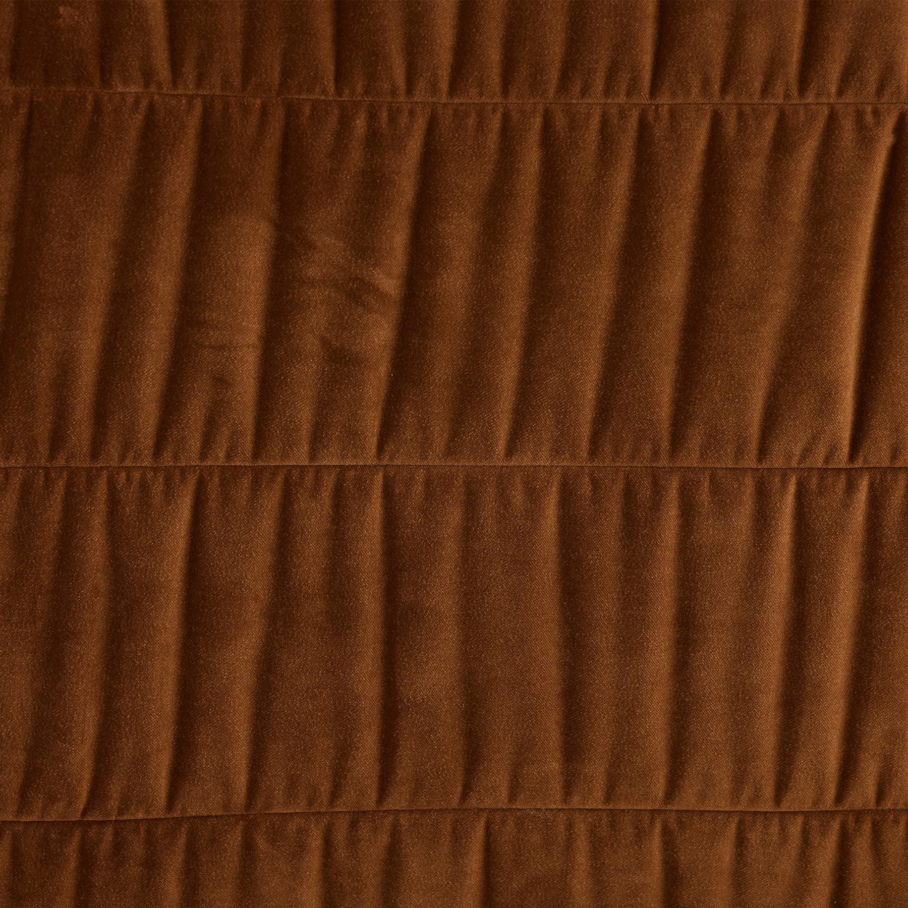 HKliving Club 4-zitsbank - Royal Velvet - Caramel