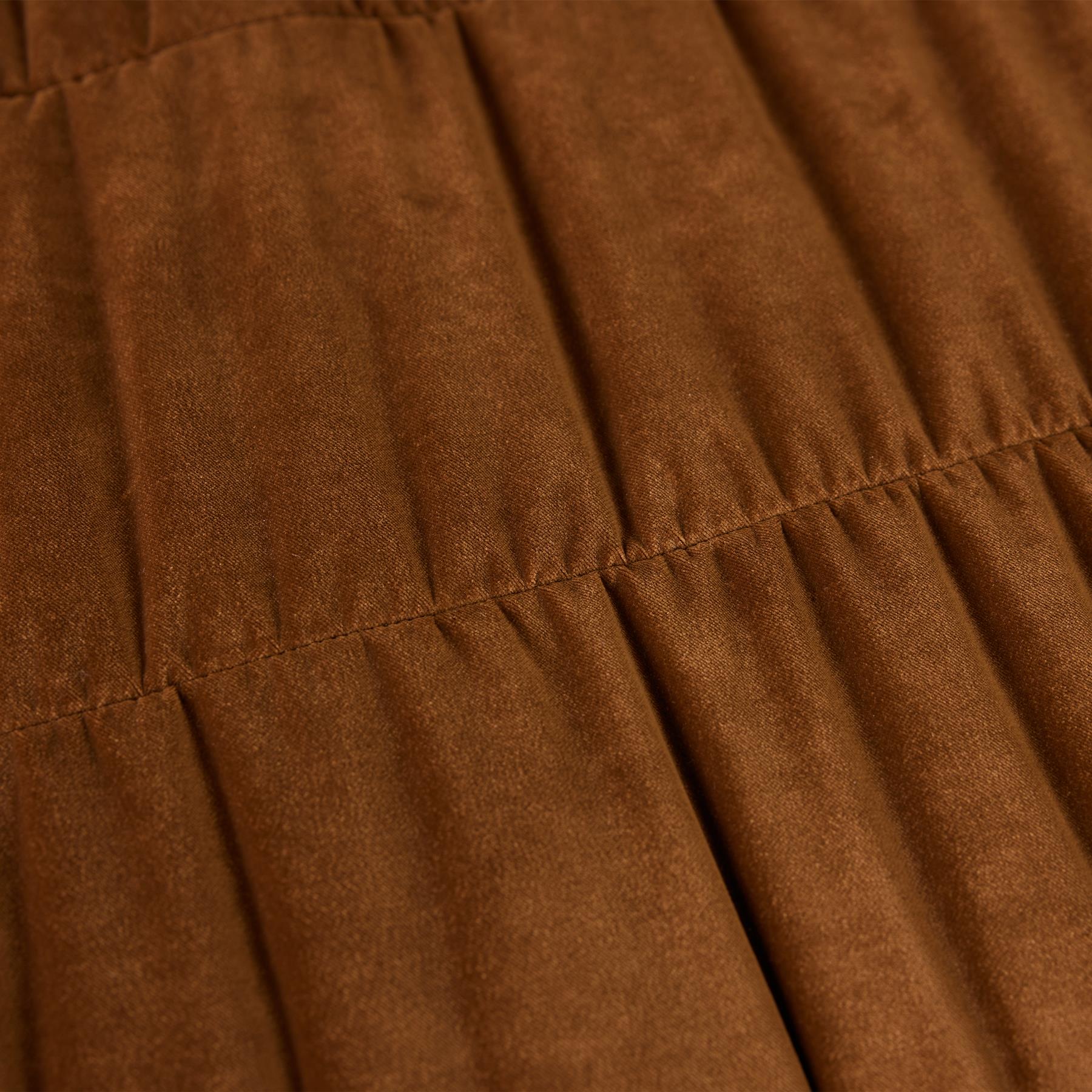 HKliving Club 4-zitsbank - Royal Velvet - Caramel