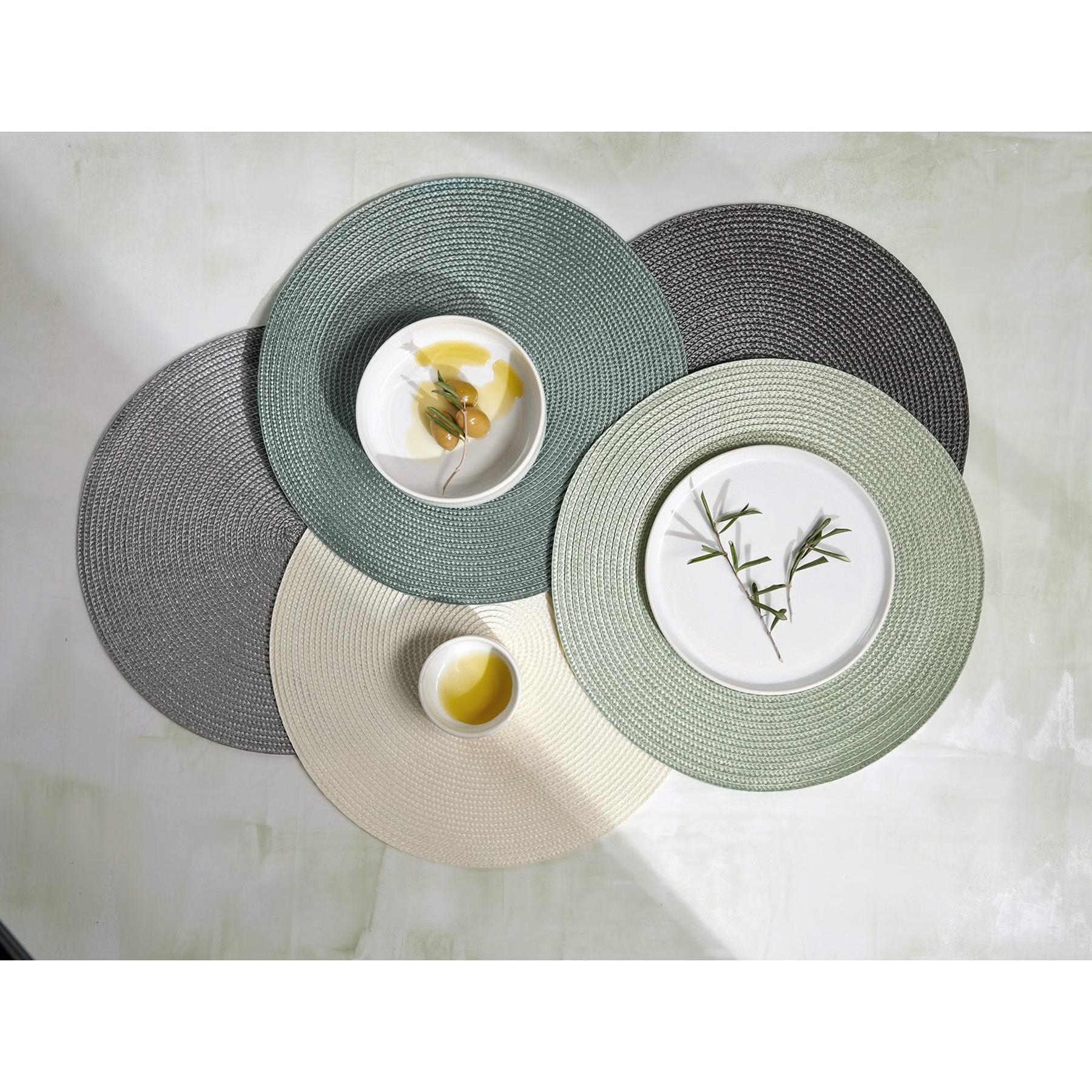 ASA Selection Placemat Re:Circle - Mussel - ø 38 cm