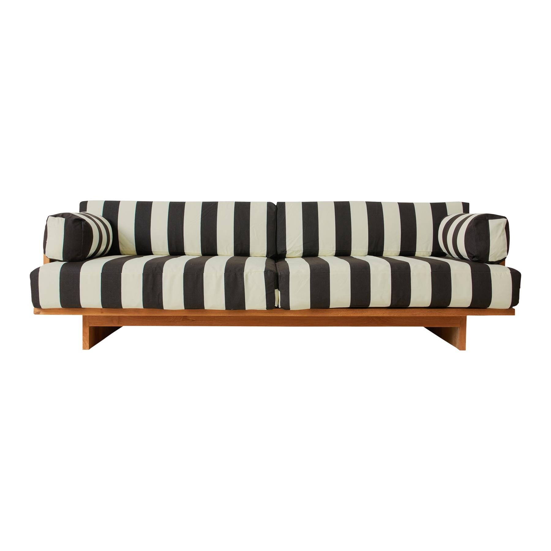 HKliving Teak Tuinbank - Stracciatella