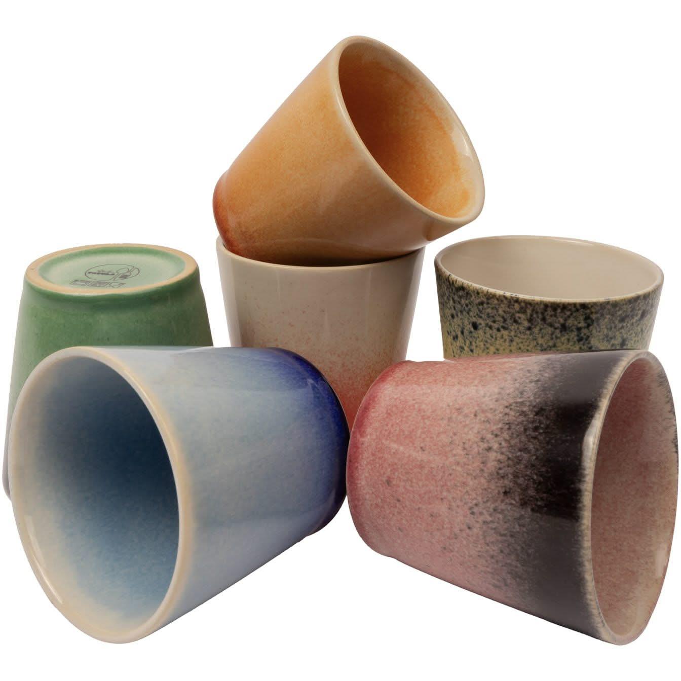 Studio Tavola Koffiekopjes - Senseo Kopjes - Fire - 200 ml - 6 stuks