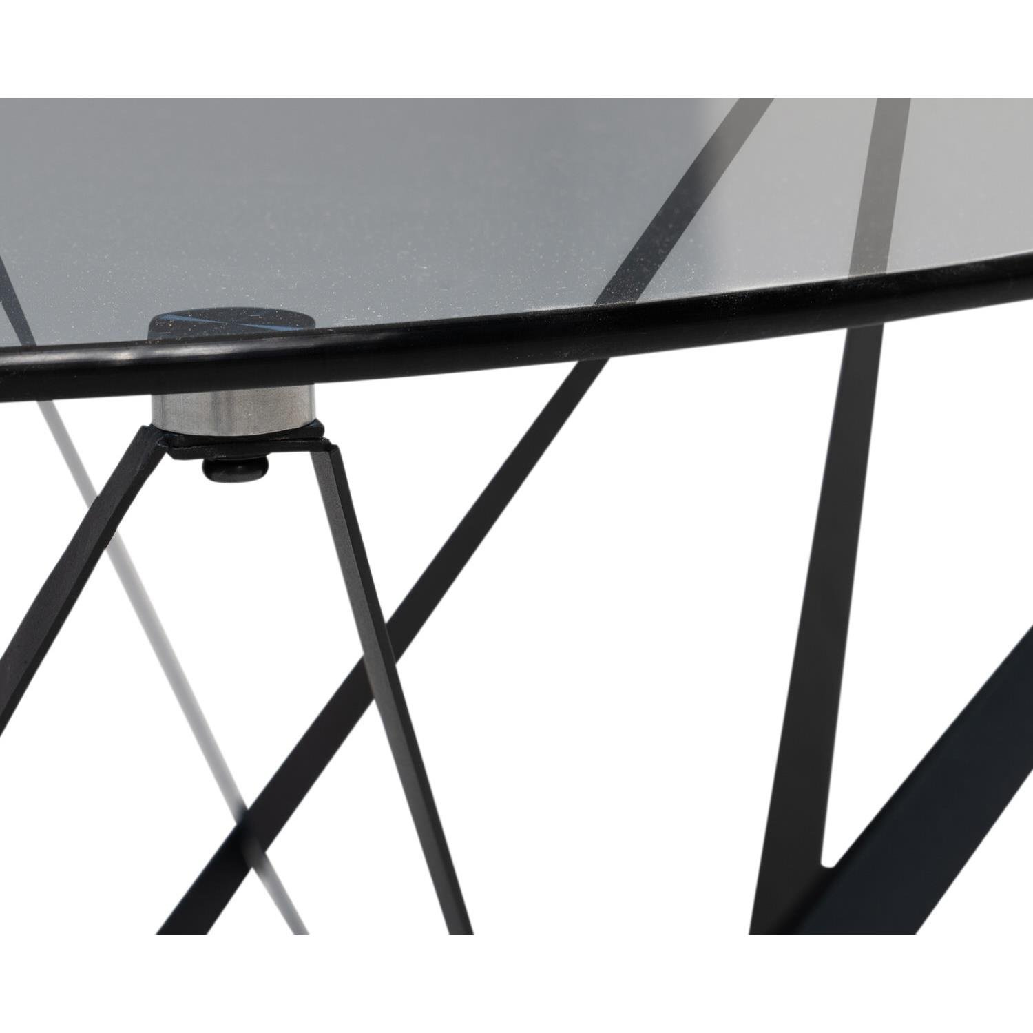 M2 Kollektion Mia Salontafel Tweedekans Glas Ø80 cm