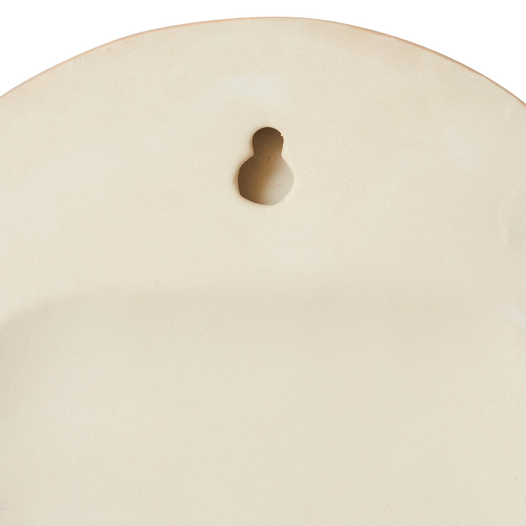 HKliving Stoneware Wanddornament - Palm 