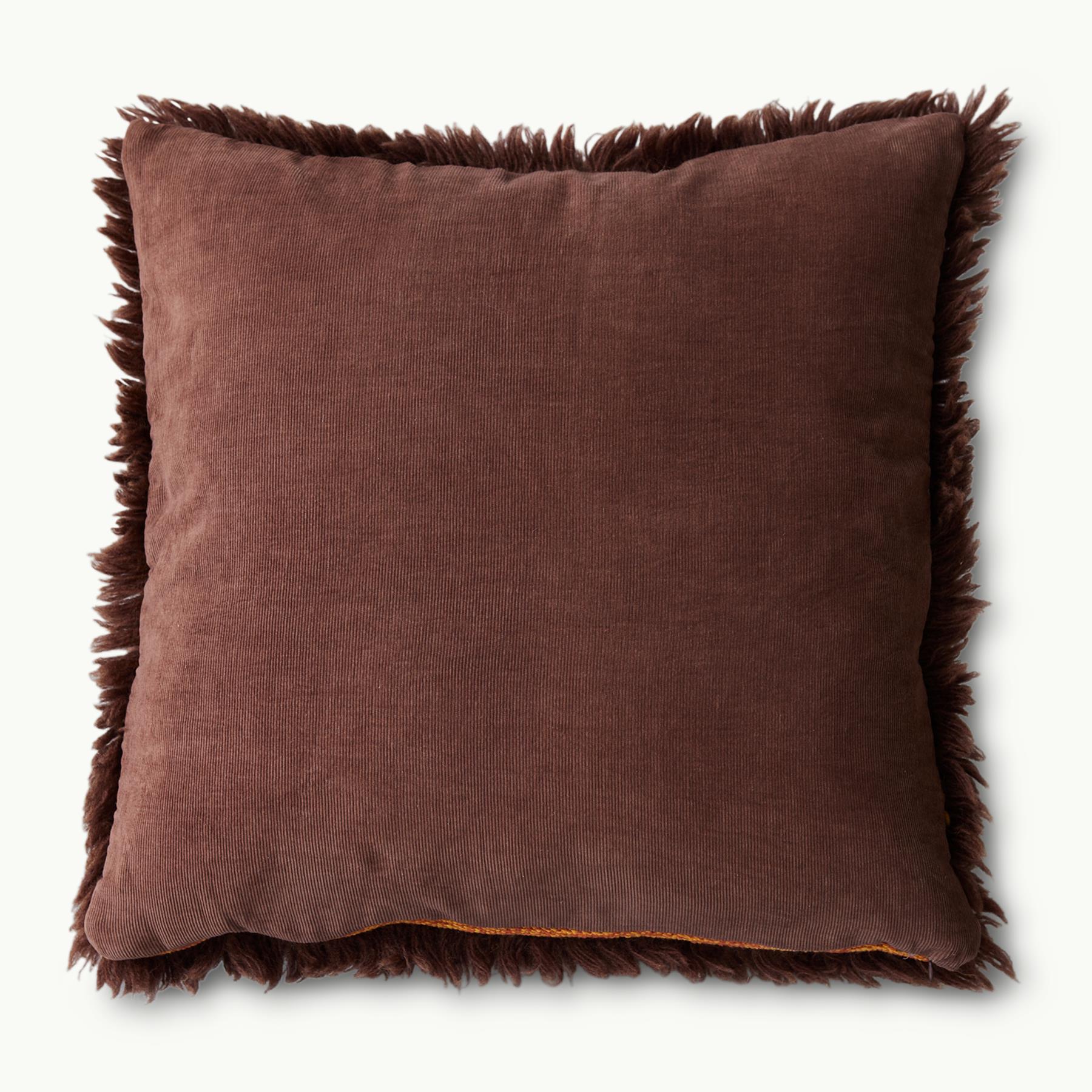 HKliving Fluffy Sierkussen 55 x 55 cm - Horizon