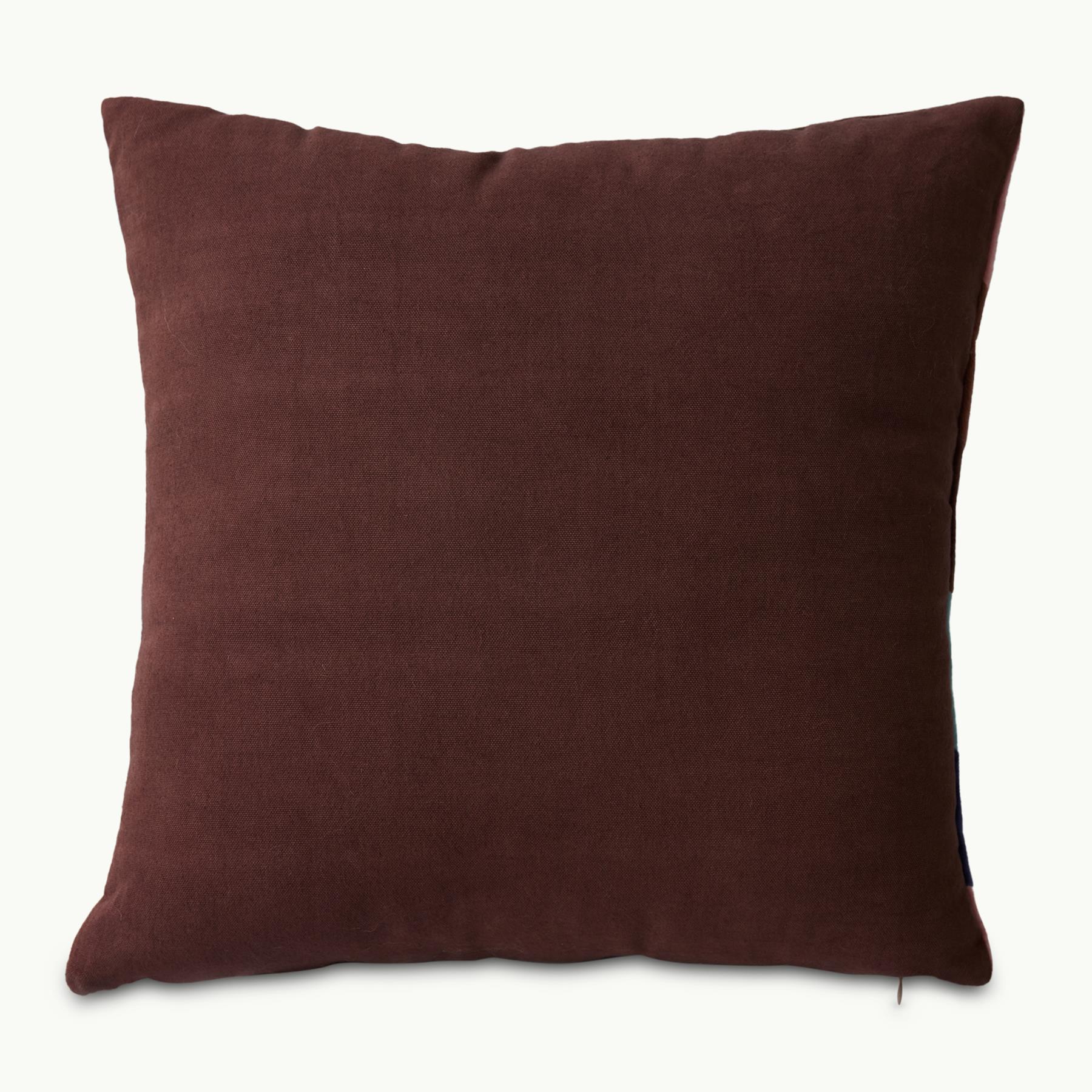 HKliving Striped Velvet Sierkussen 45 x 45 cm - Eventide 