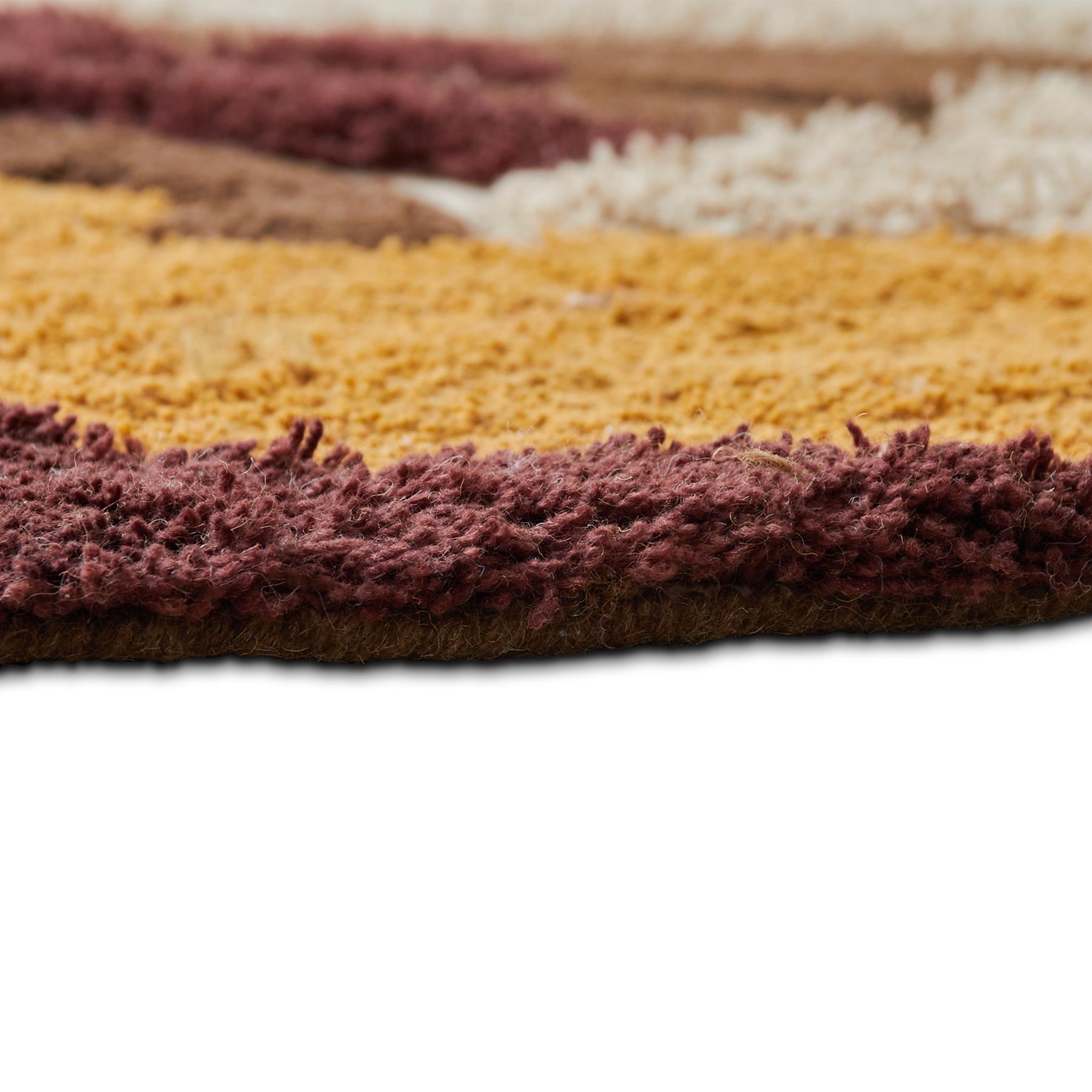 HKliving Tufted Vloerkleed  Ø 150 cm - Palm Beach