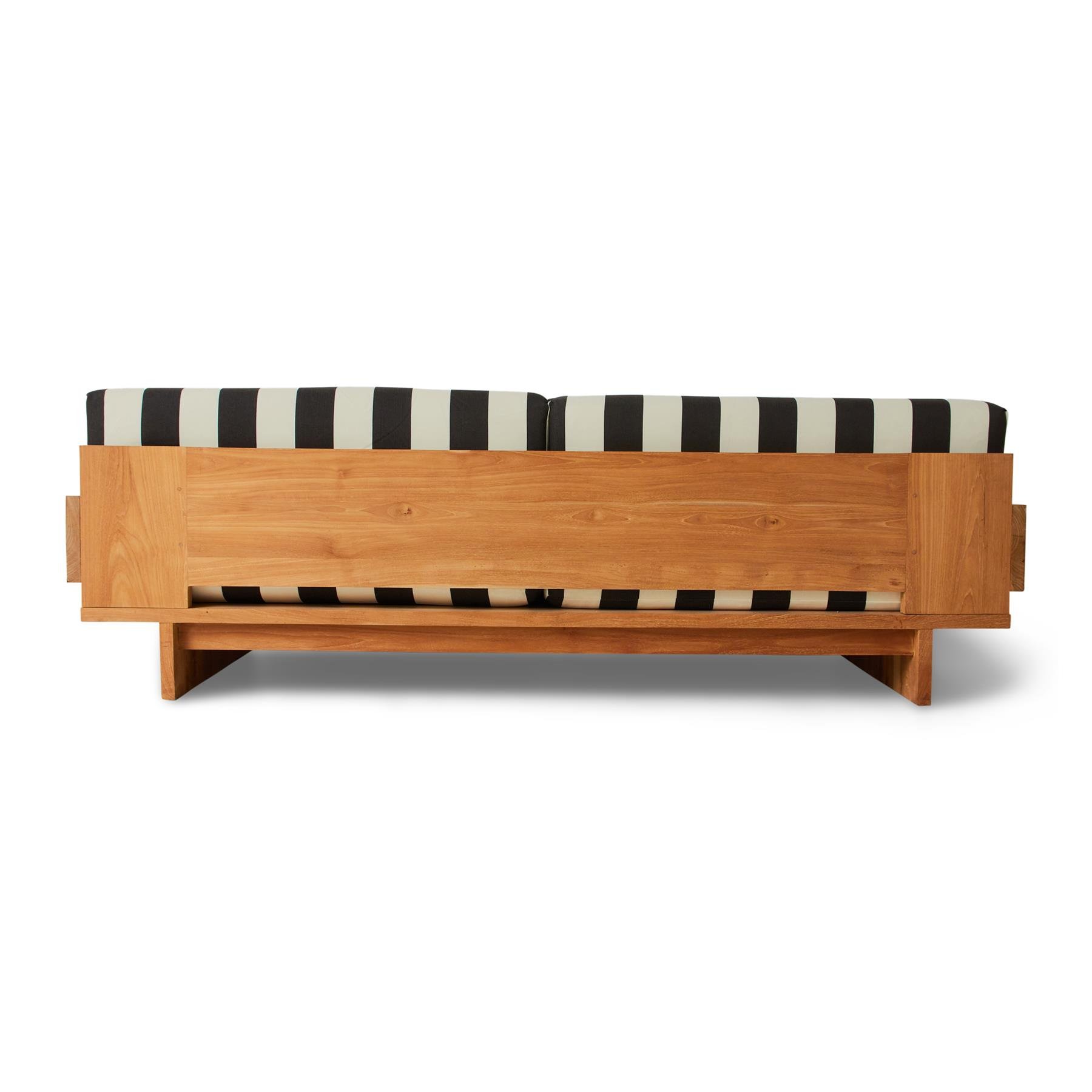 HKliving Teak Tuinbank - Stracciatella