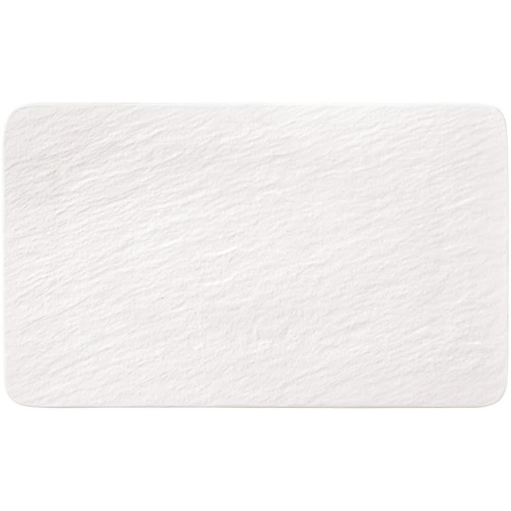 Villeroy & Boch Serveerschaal Manufacture Rock - Wit - 28 x 17 cm