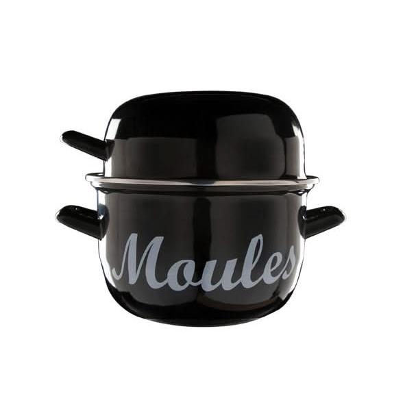 Cosy & Trendy Mosselpan - Zwart - ø 18 cm | 2.8 liter