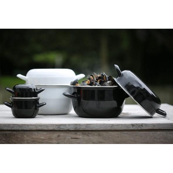Cosy & Trendy Mosselpan - Zwart - ø 18 cm | 2.8 liter