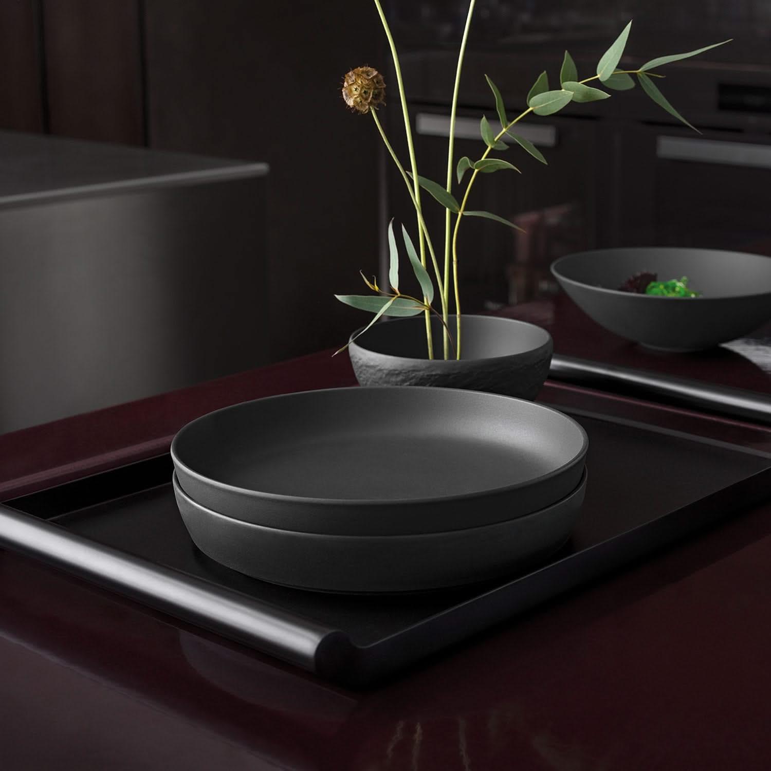 Villeroy & Boch Serviesset La Boule - Zwart - 7-delig | 2 personen