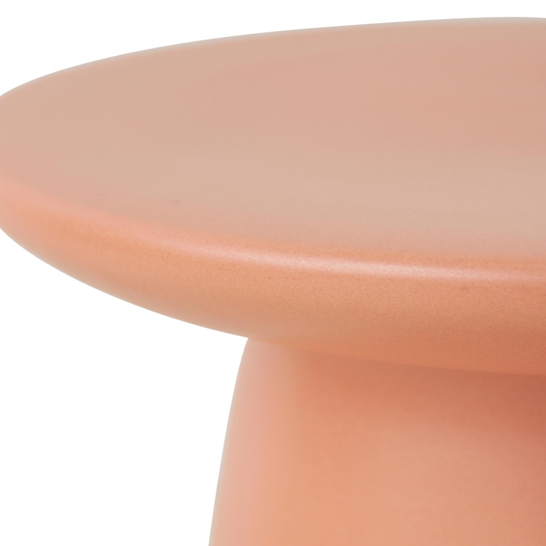 HKliving Earthenware Bijzettafel M - Peach