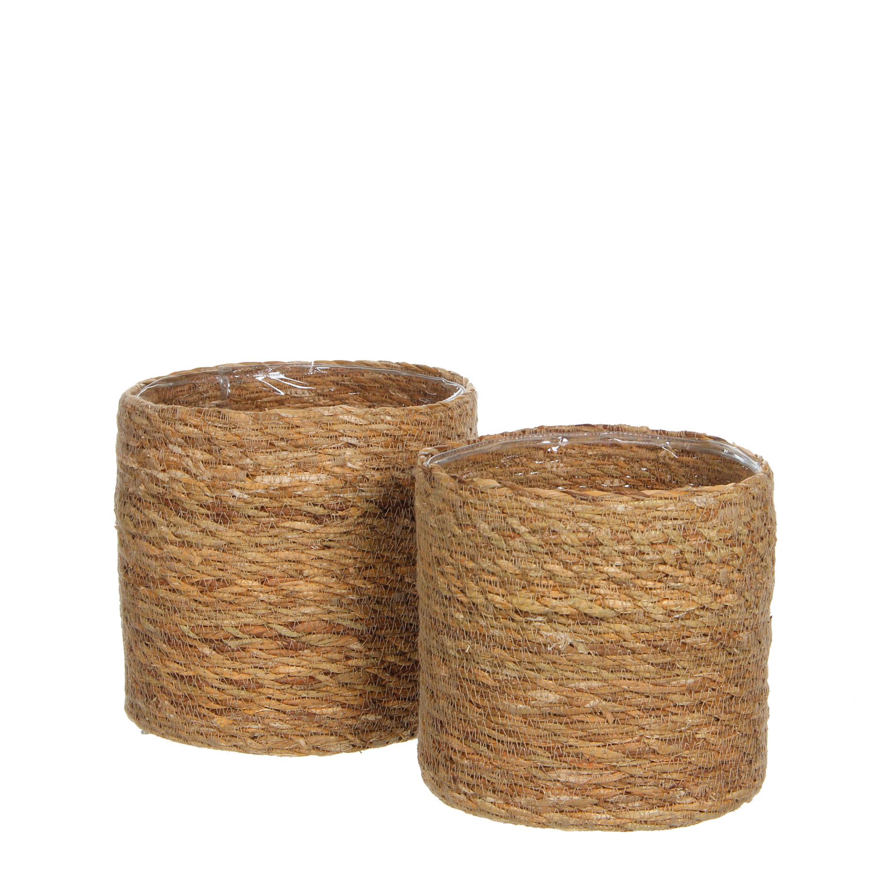 Mica Decorations Atlantic Mand voor Planten Set van 2