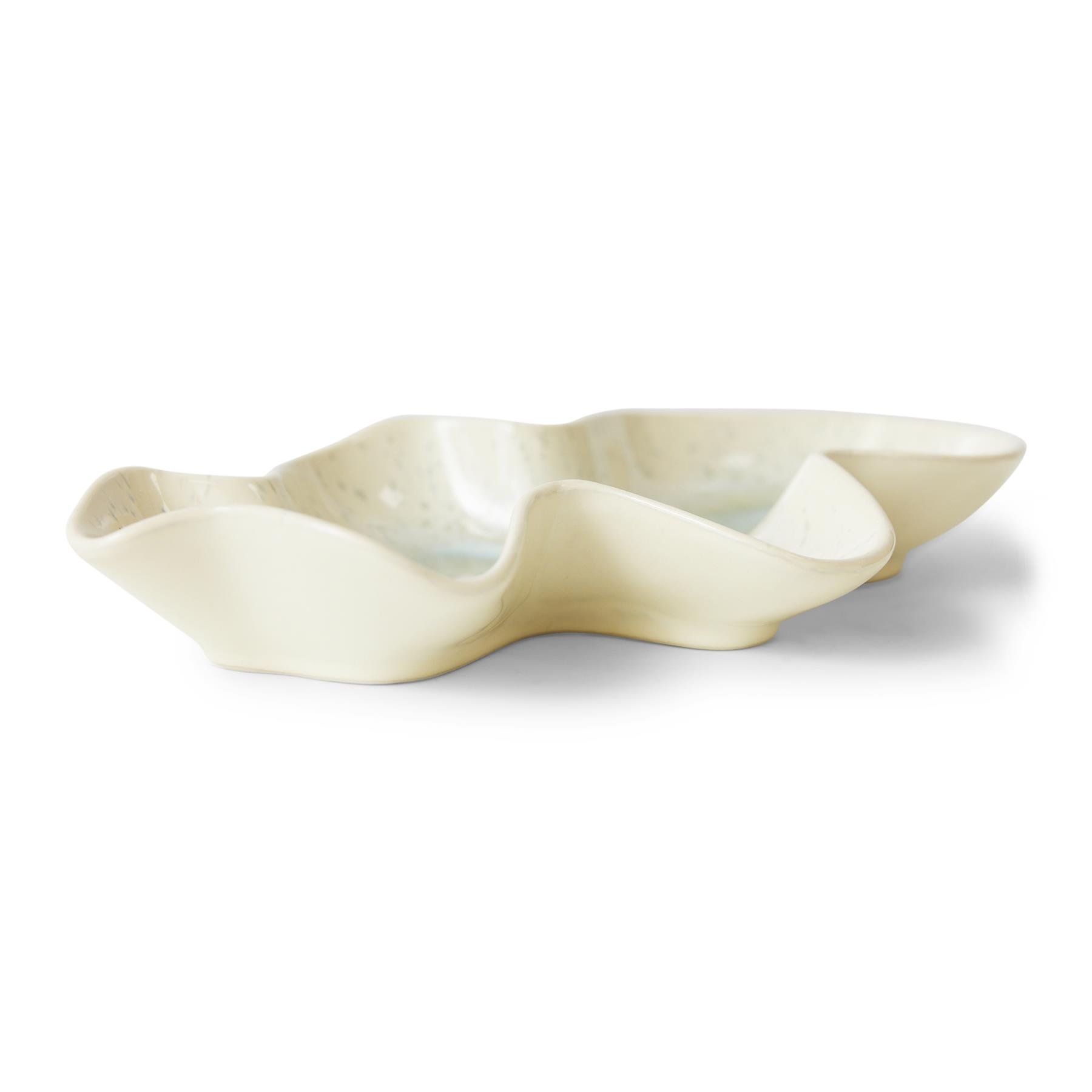 HKliving Shell Serveerschaal - Oyster