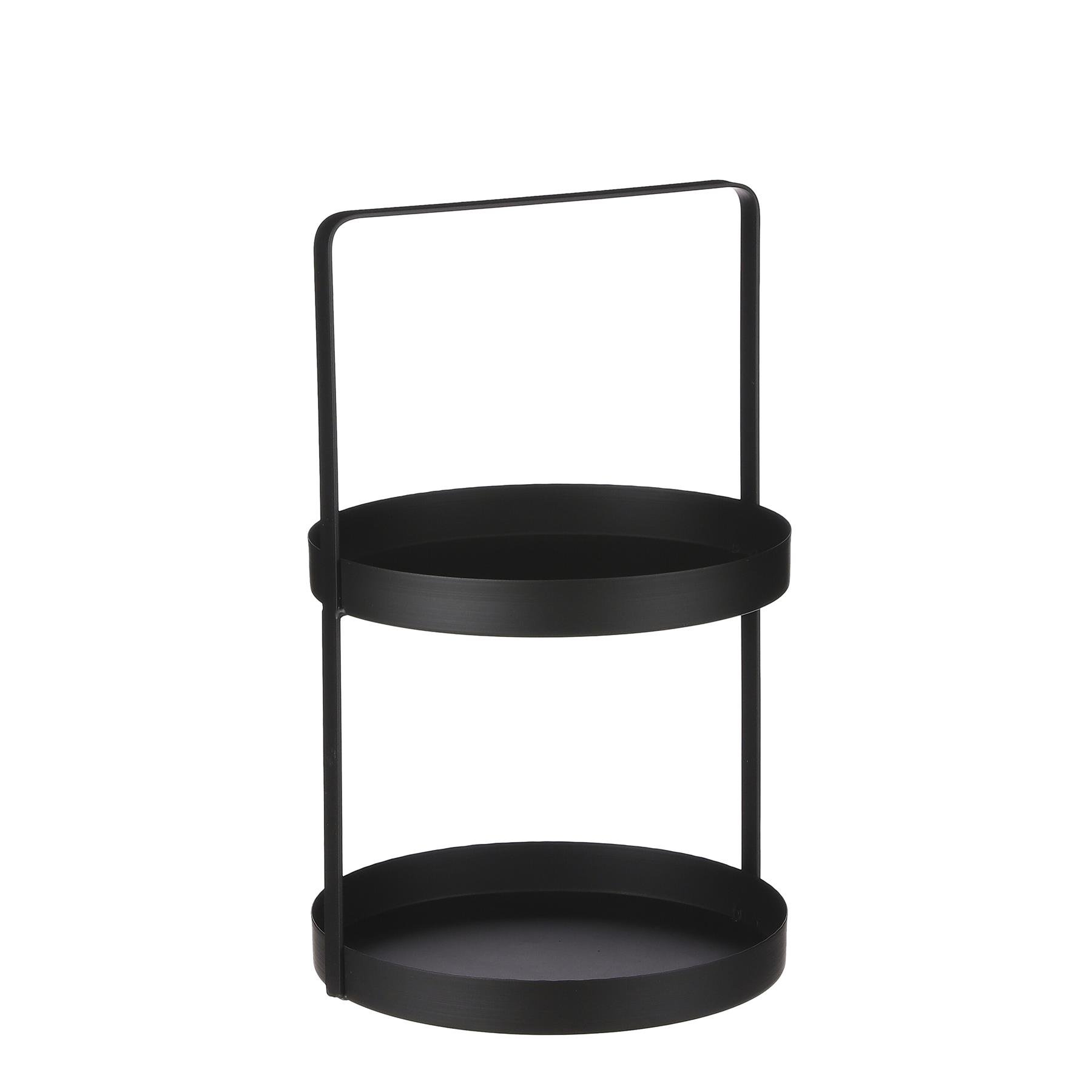 Mica Decorations Etagére - H41 x Ø25 cm - Zwart